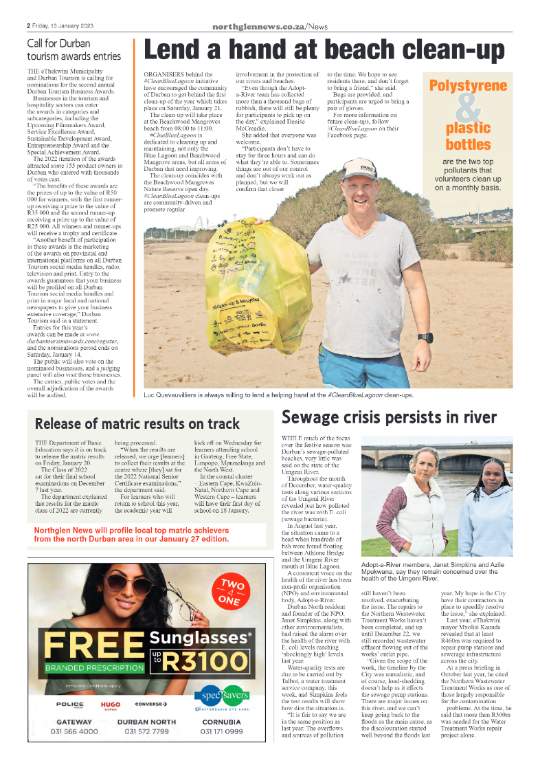 Northglen News 13 January 2023 page 2