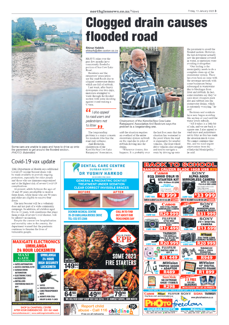 Northglen News 13 January 2023 page 3