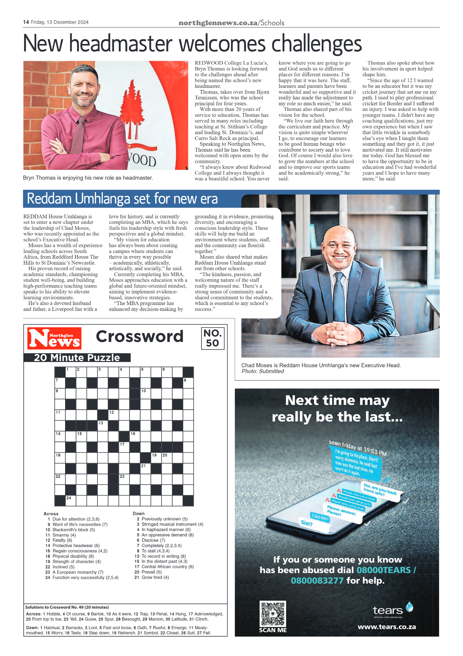 Northglen News 13 December 2024 page 14