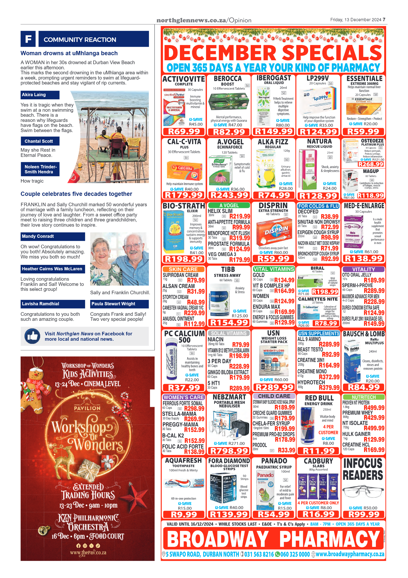 Northglen News 13 December 2024 page 7