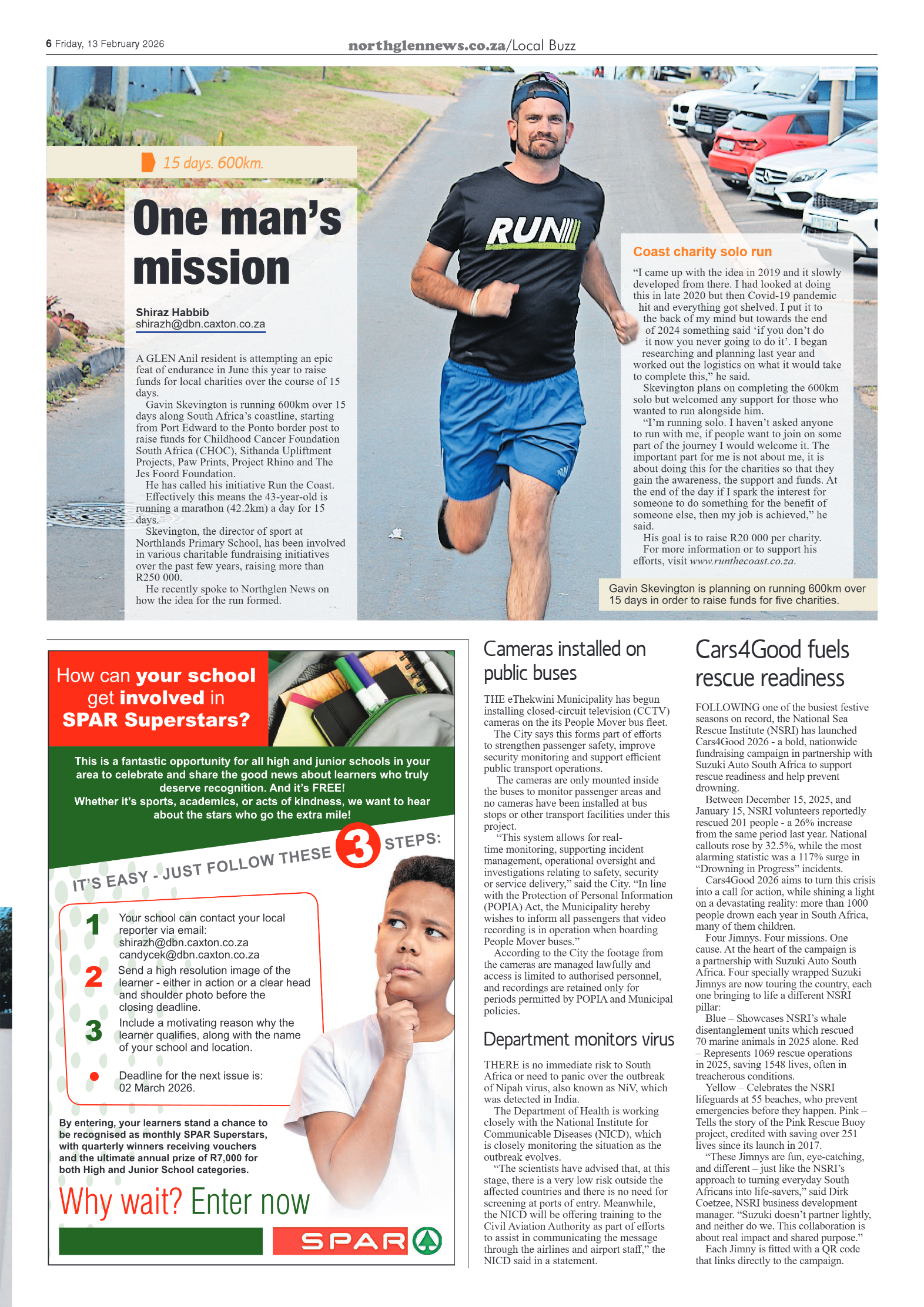 Northglen News 13 February 2026 page 6
