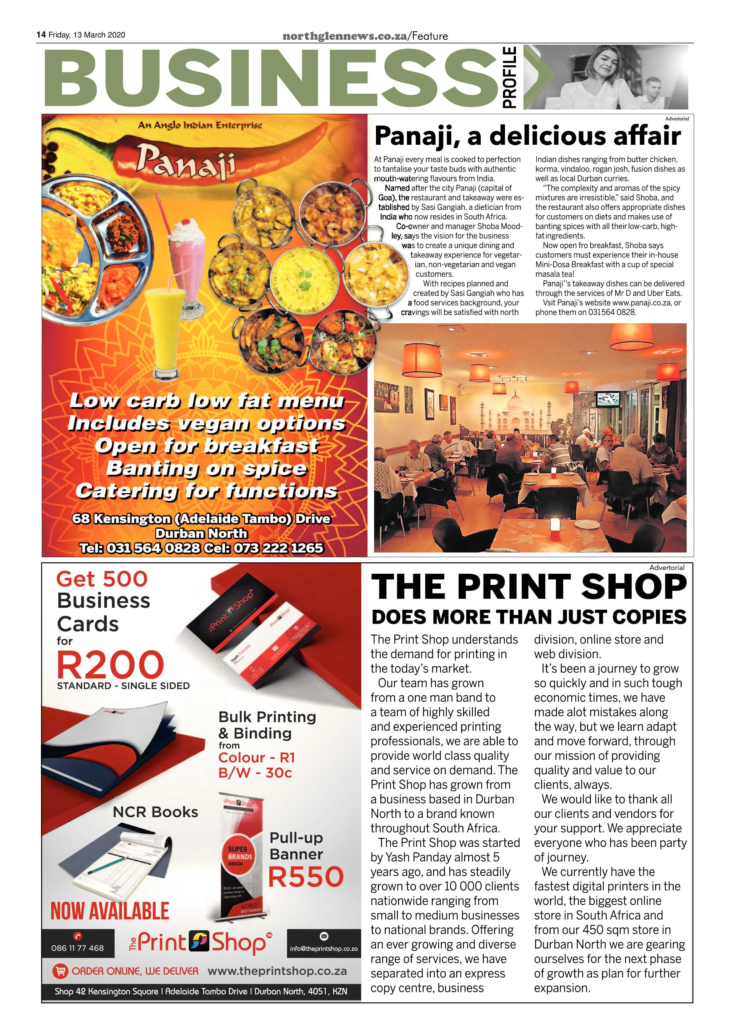 Northglen News 13 March 2020 page 14