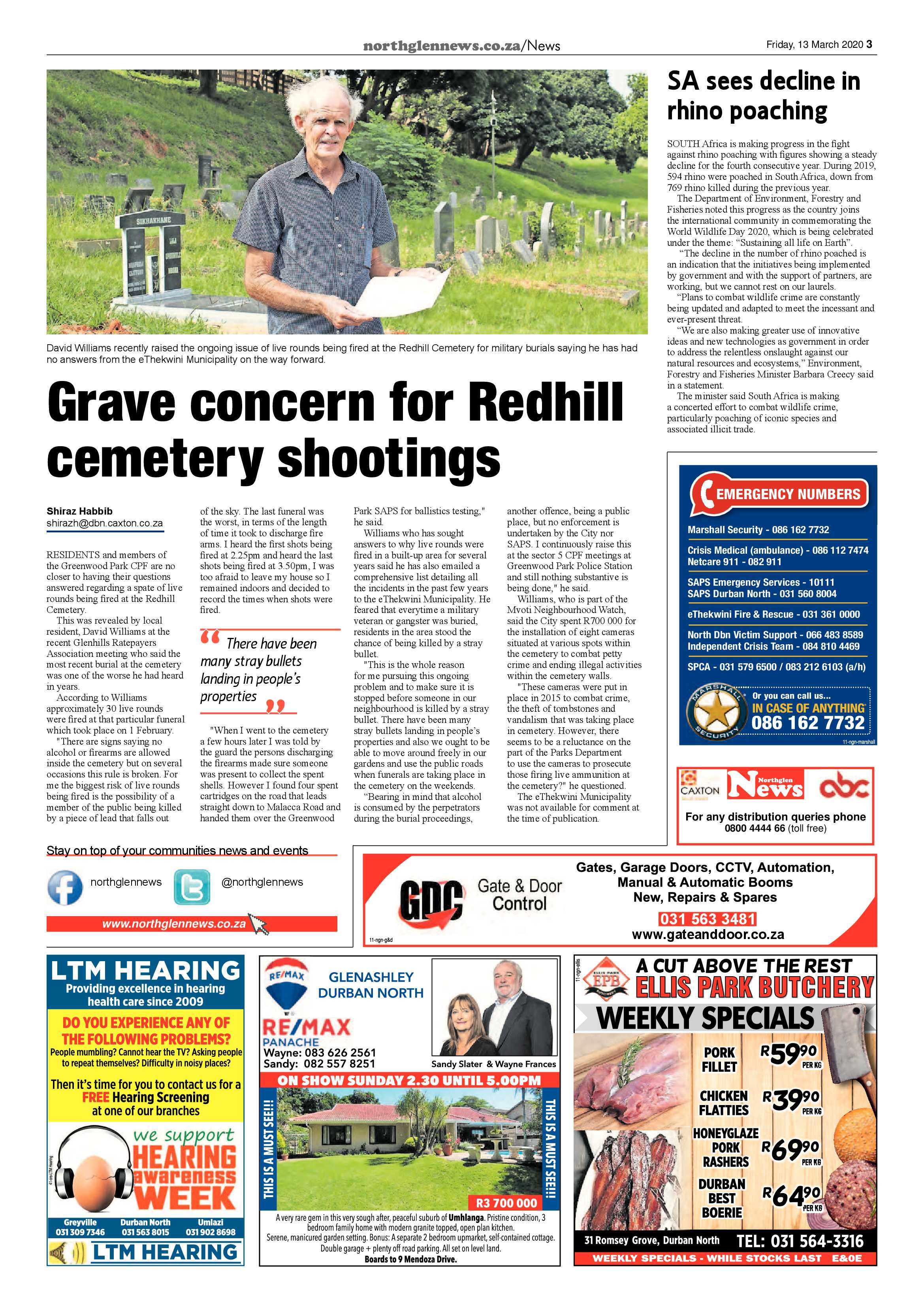 Northglen News 13 March 2020 page 3