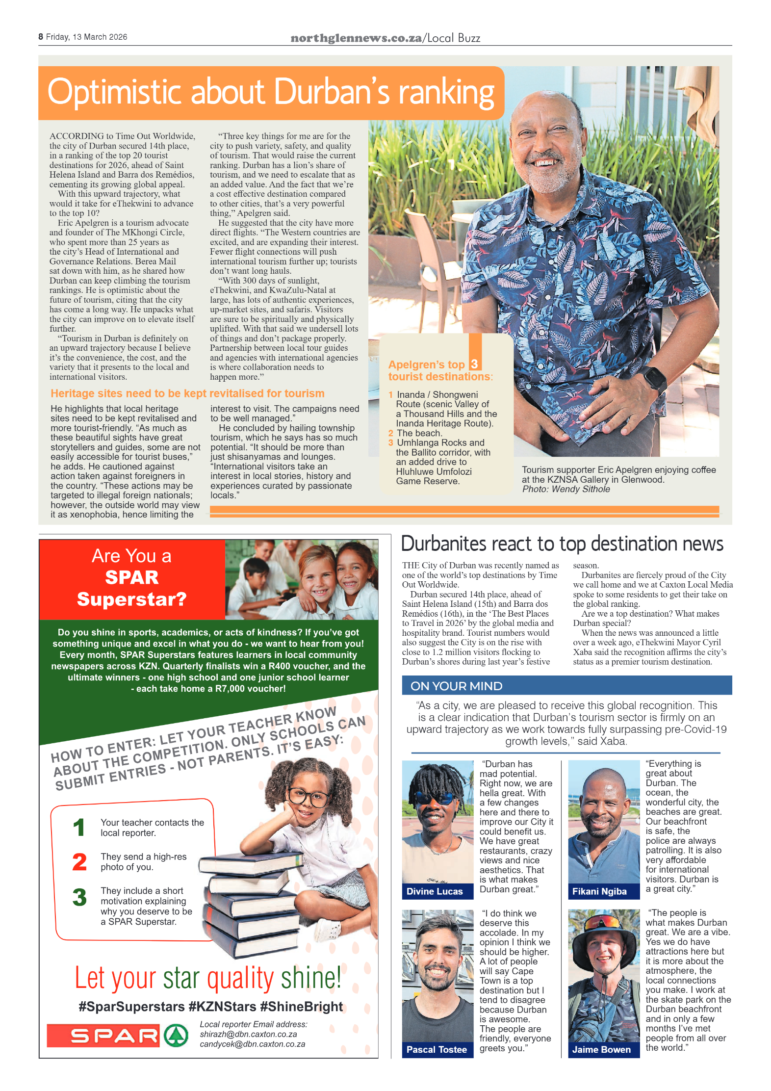 Northglen News 13 March 2026 page 8