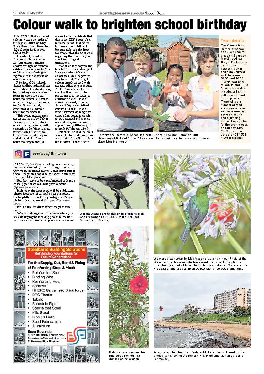 Northglen News 13 May 2022 page 10