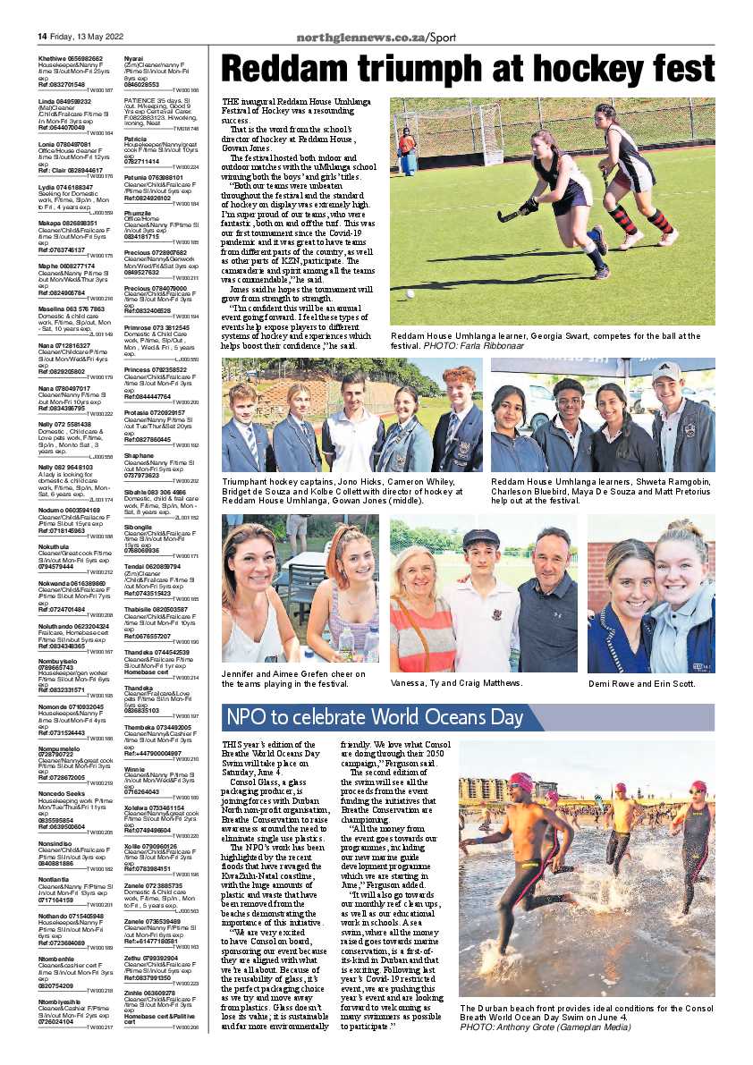 Northglen News 13 May 2022 page 14