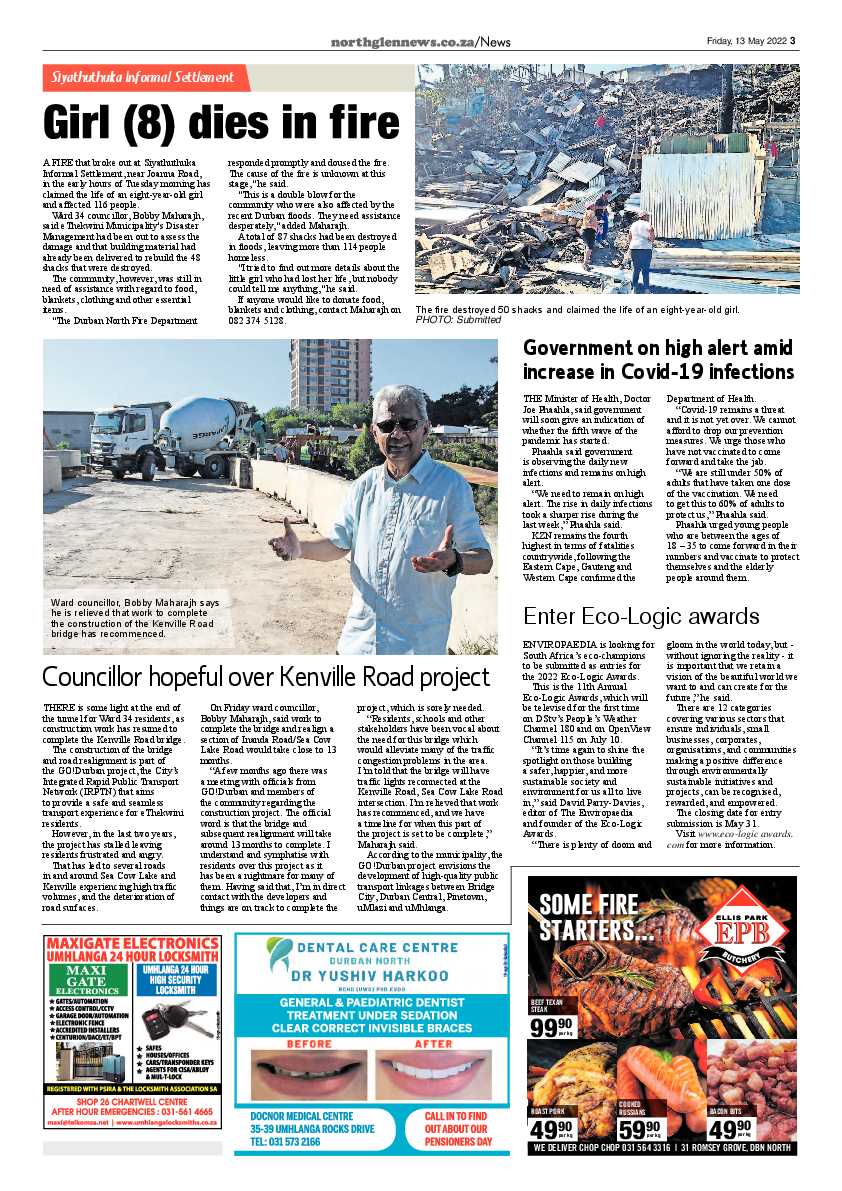 Northglen News 13 May 2022 page 3