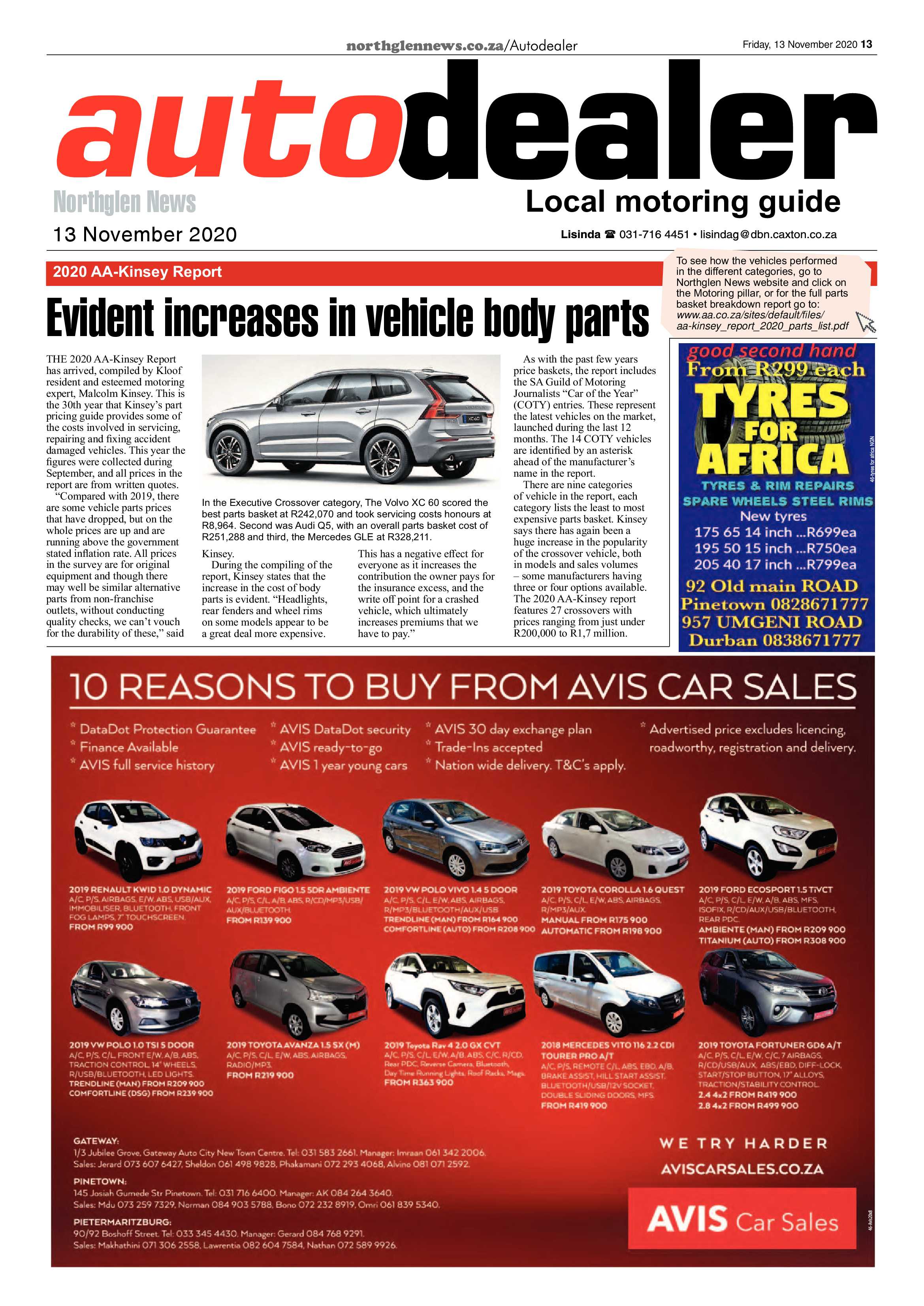 Northglen News 13 November 2020 page 13