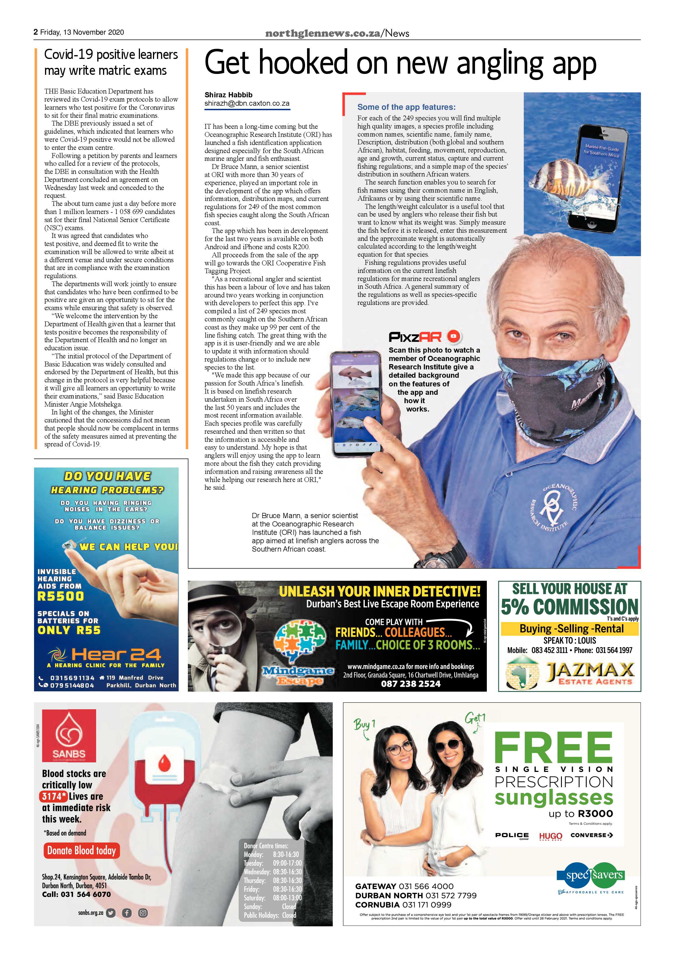 Northglen News 13 November 2020 page 2