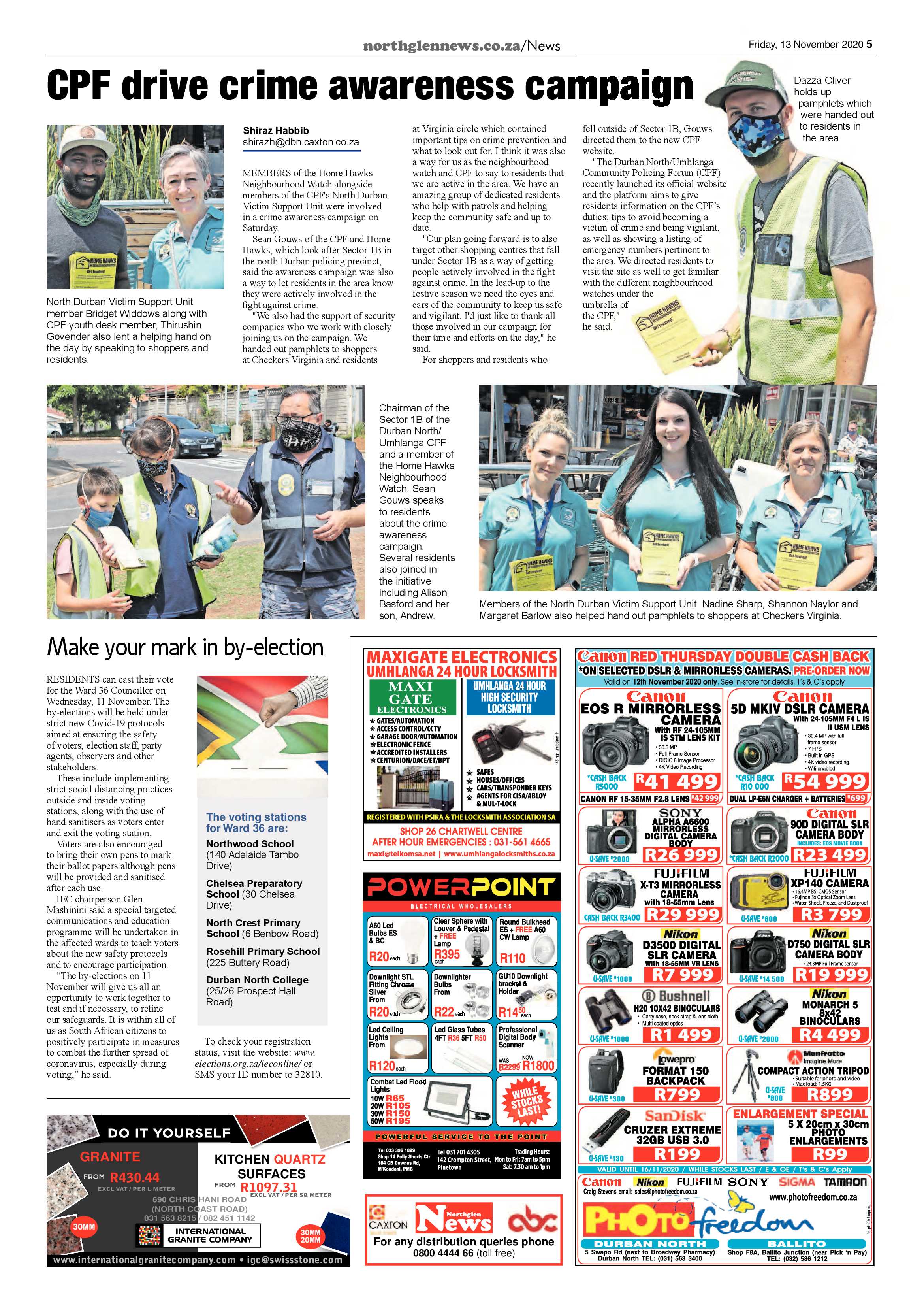 Northglen News 13 November 2020 page 5