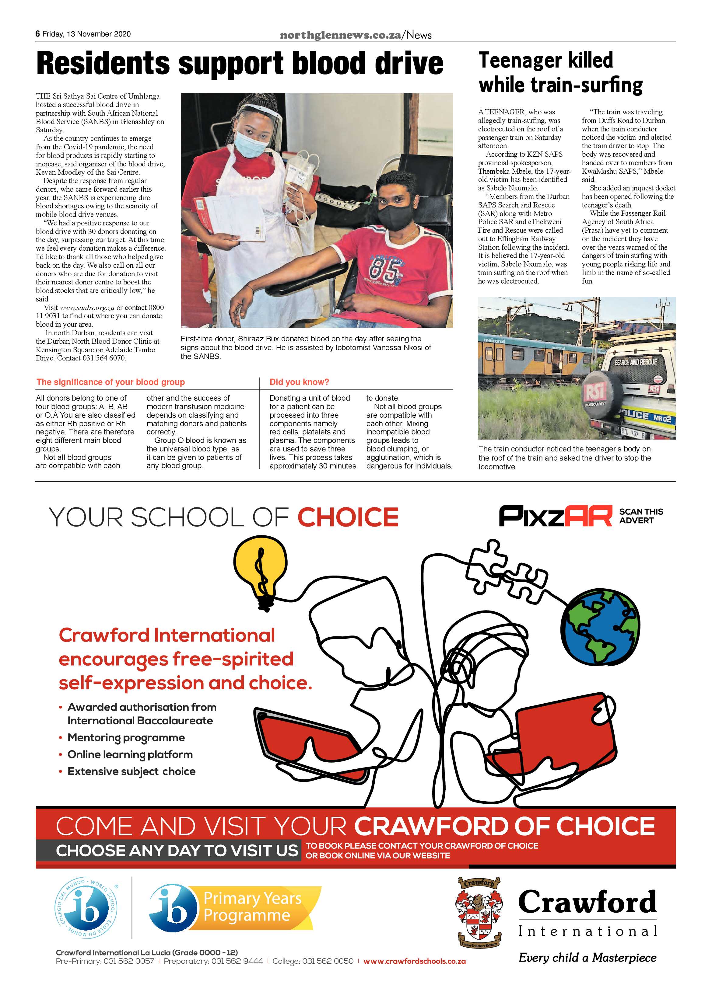 Northglen News 13 November 2020 page 6