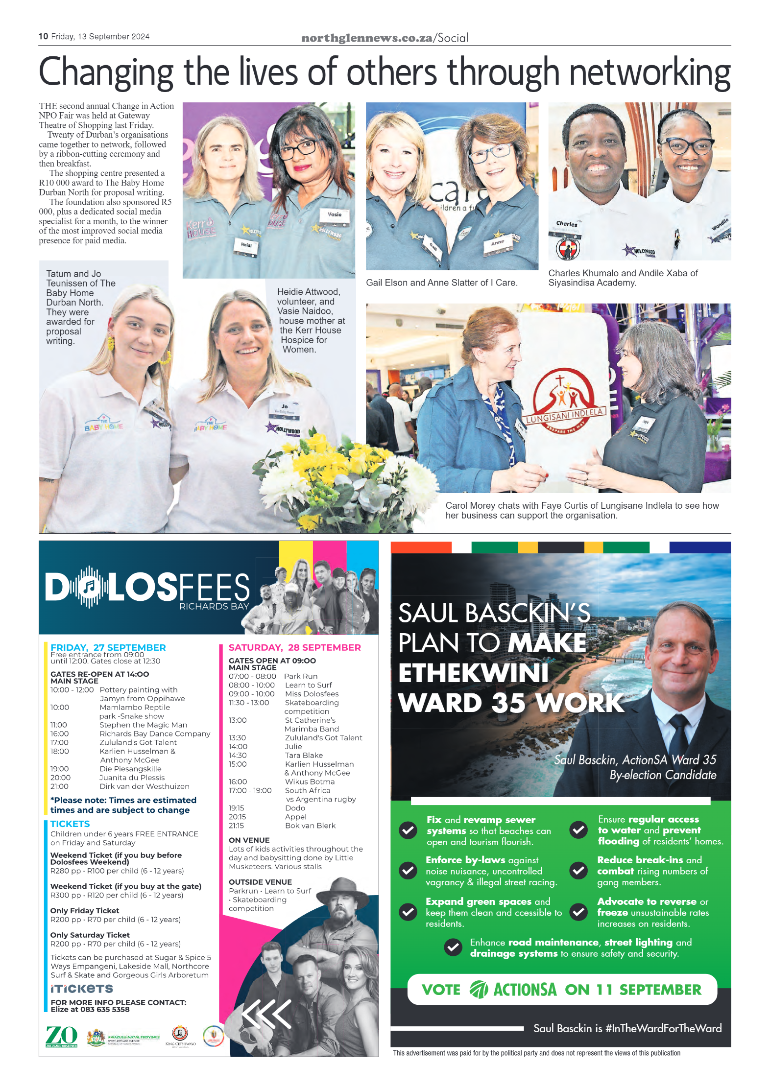 Northglen News 13 September 2024 page 10