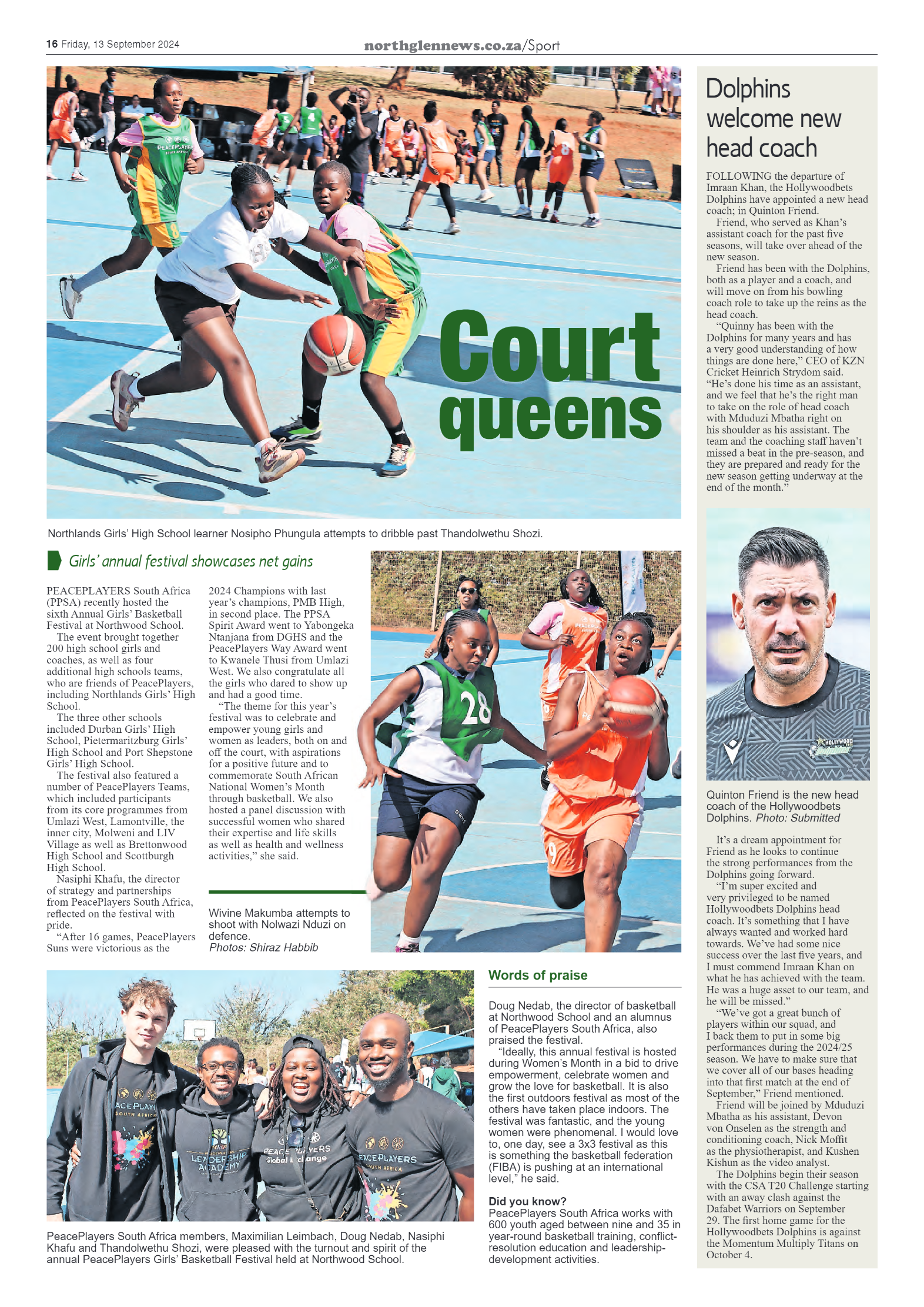 Northglen News 13 September 2024 page 16