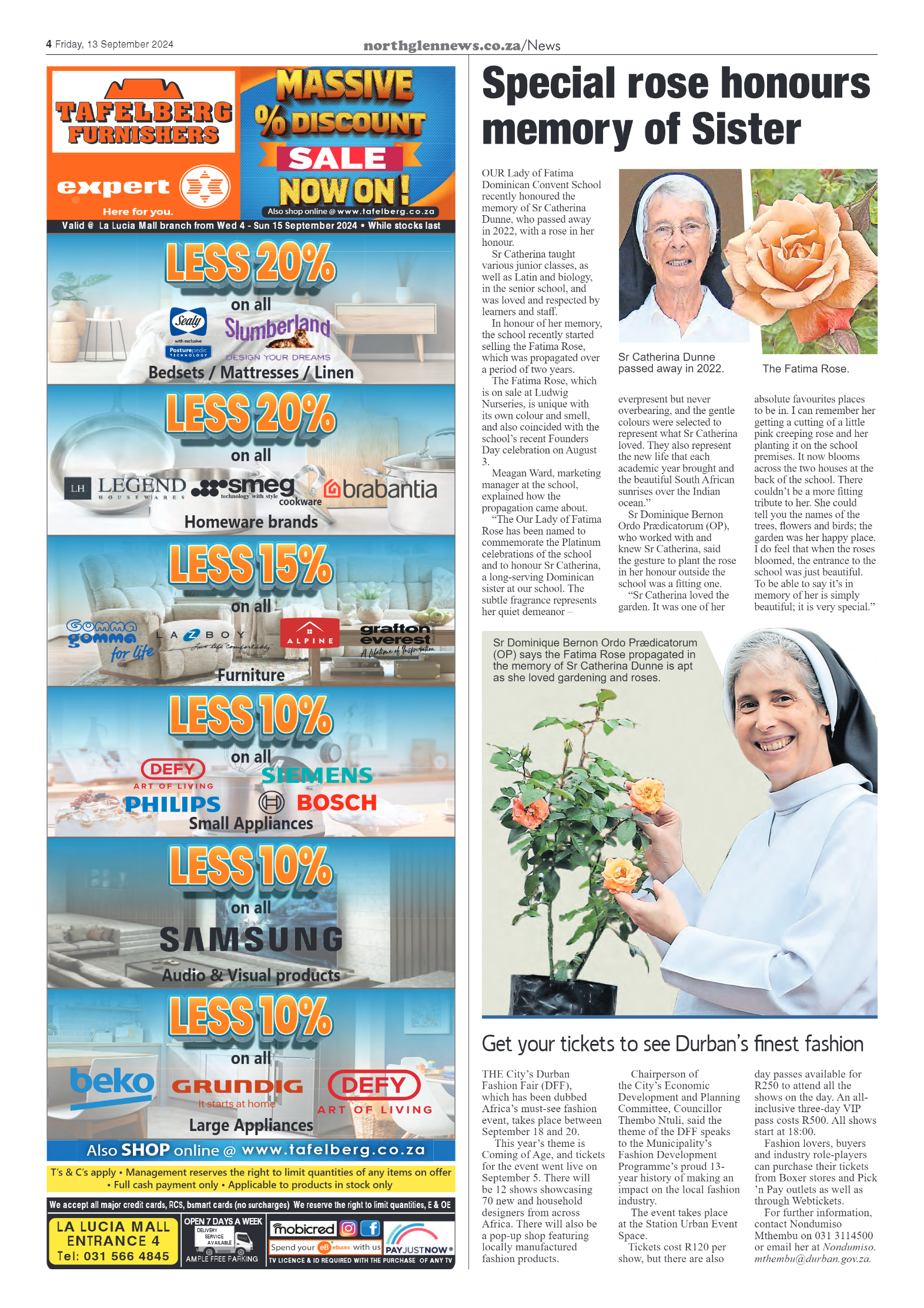 Northglen News 13 September 2024 page 4