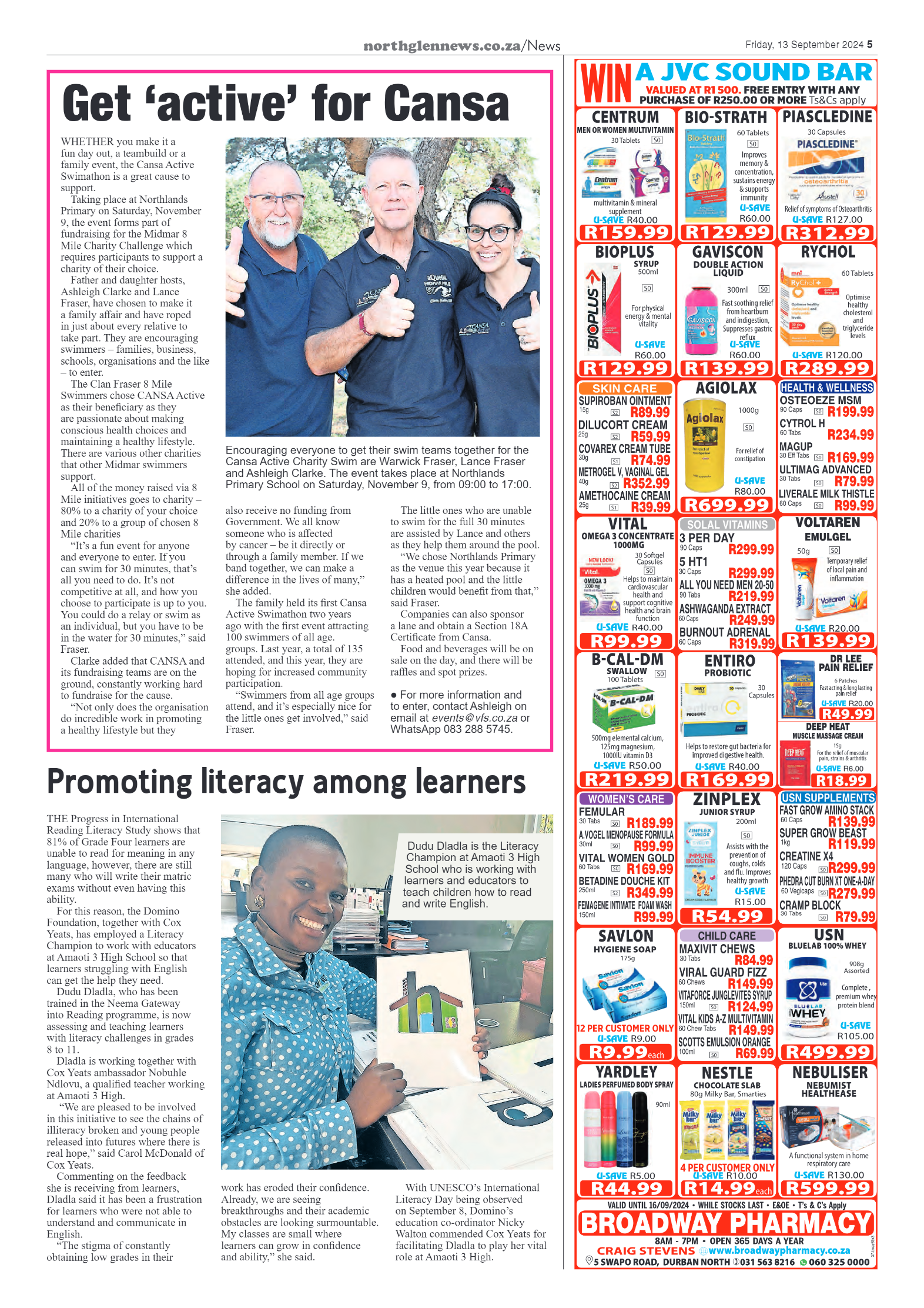 Northglen News 13 September 2024 page 5
