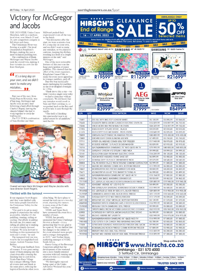 Northglen News 14 April 2023 page 20