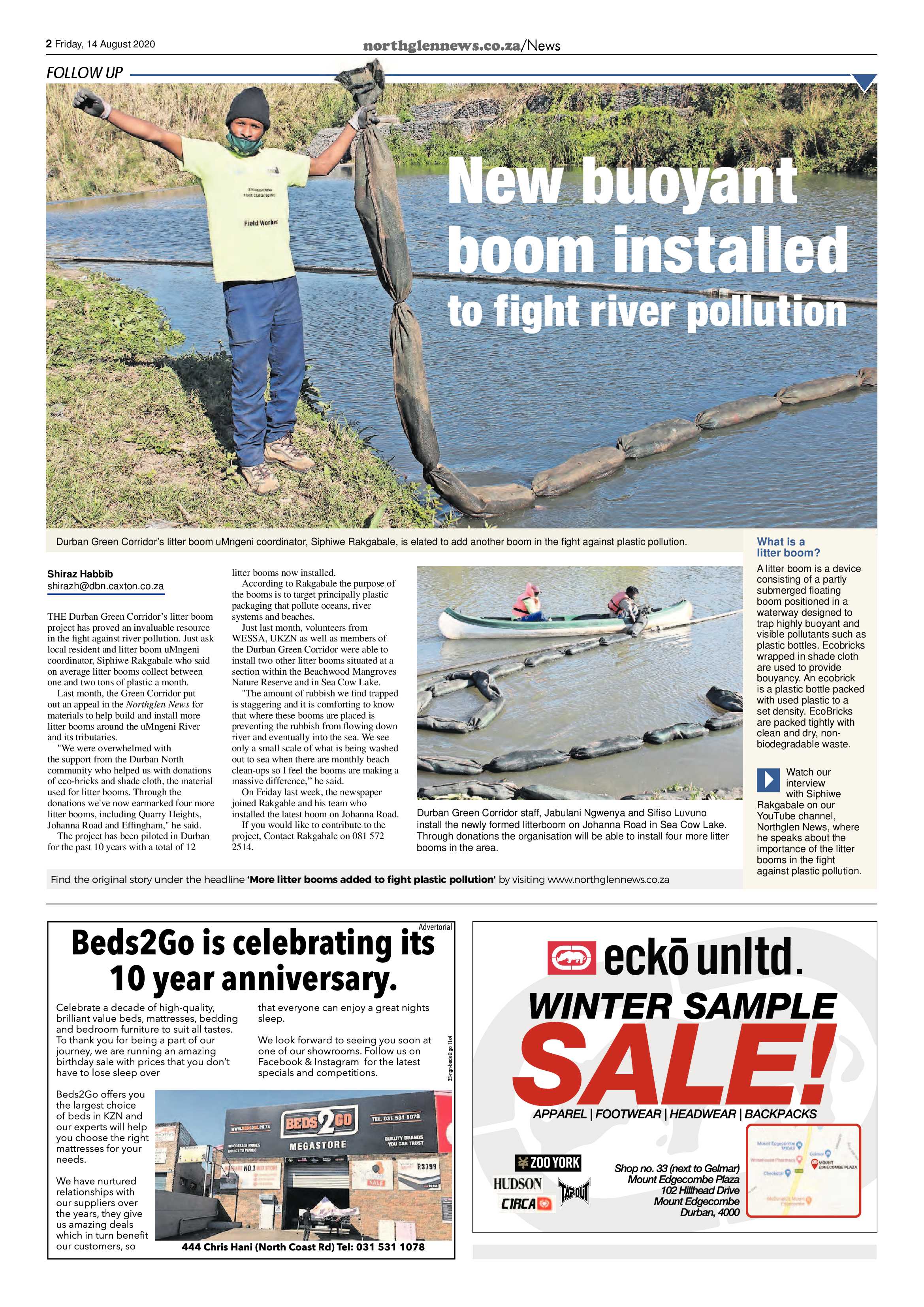 Northglen News 14 August 2020 page 2