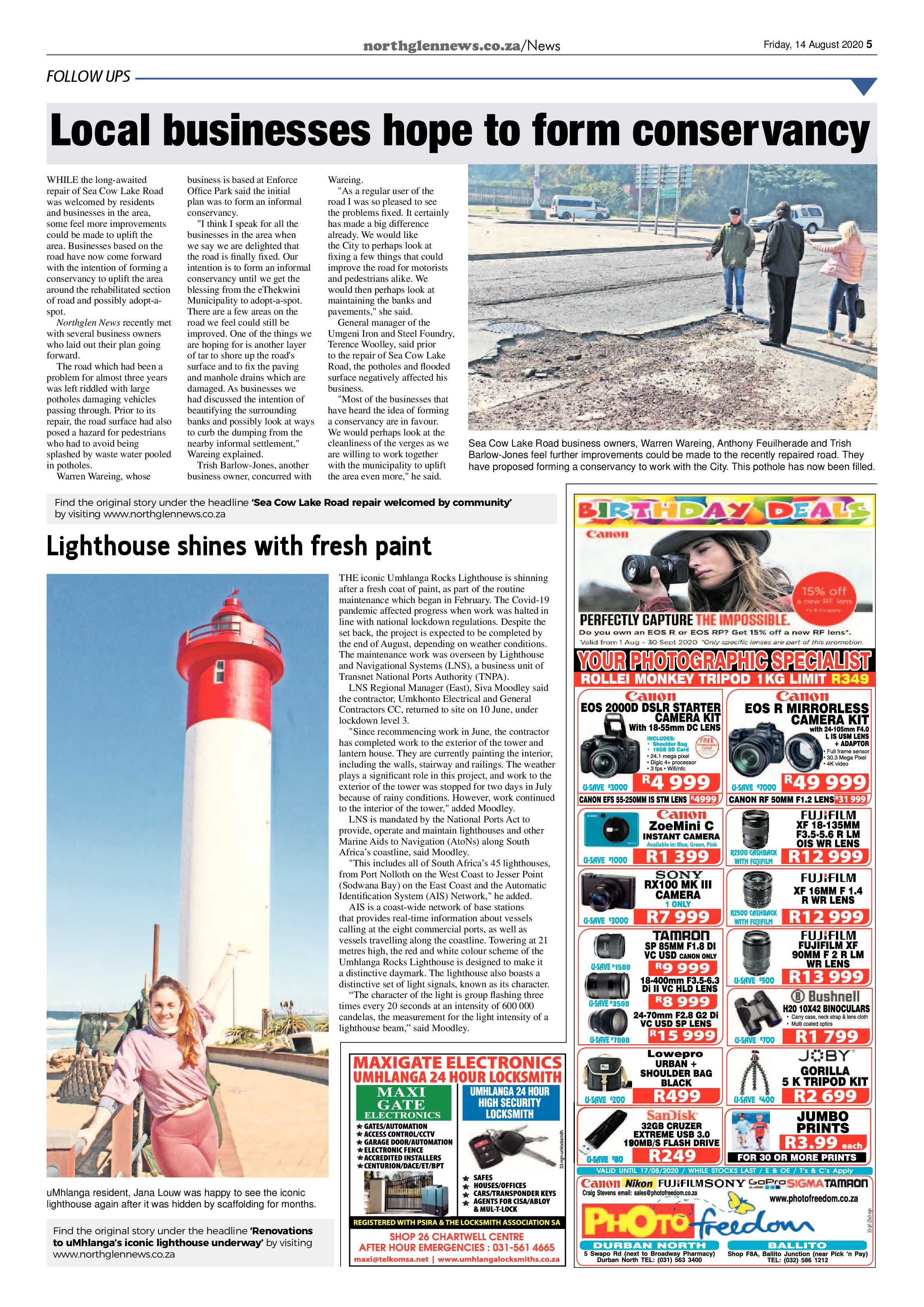Northglen News 14 August 2020 page 5