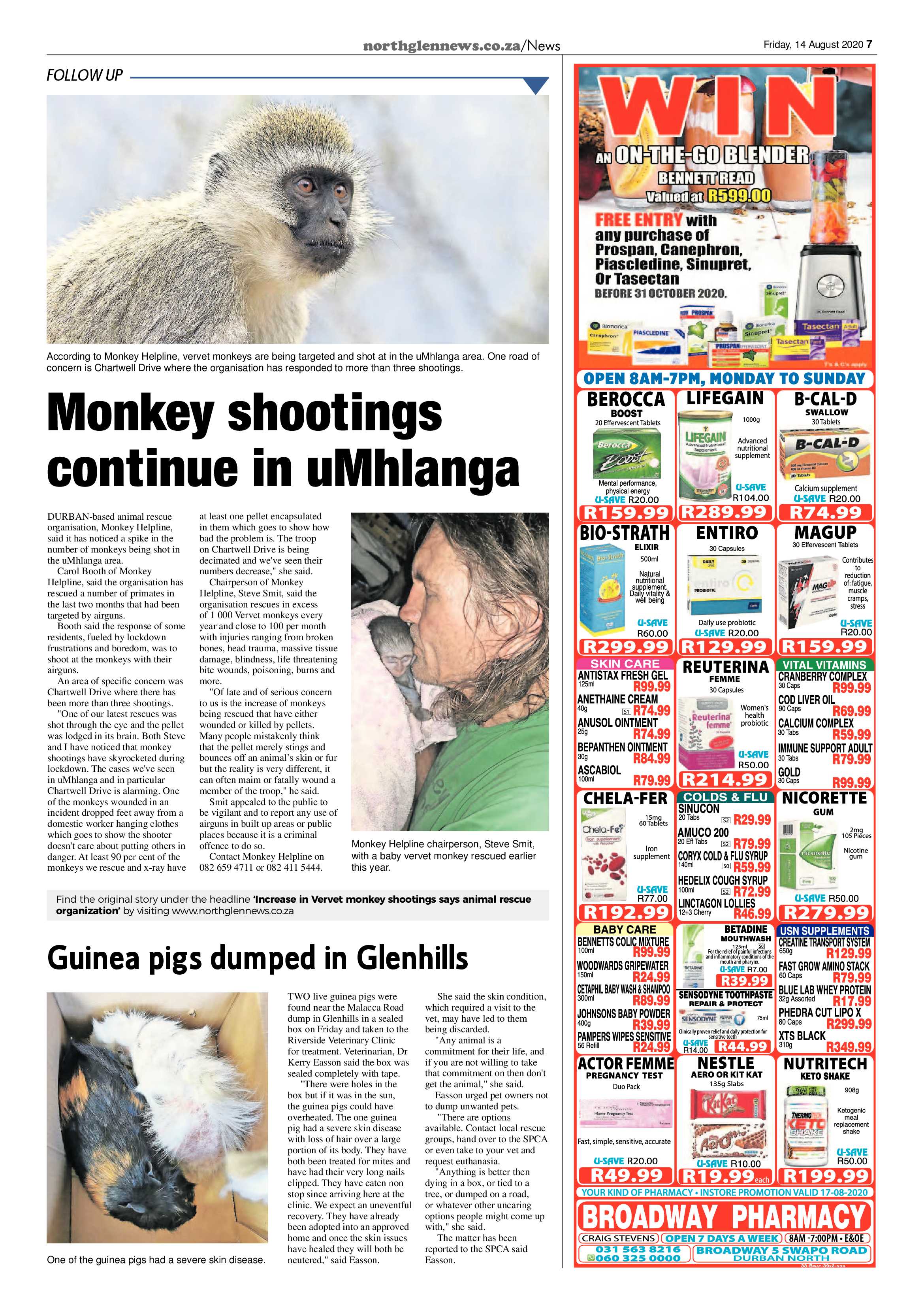 Northglen News 14 August 2020 page 7