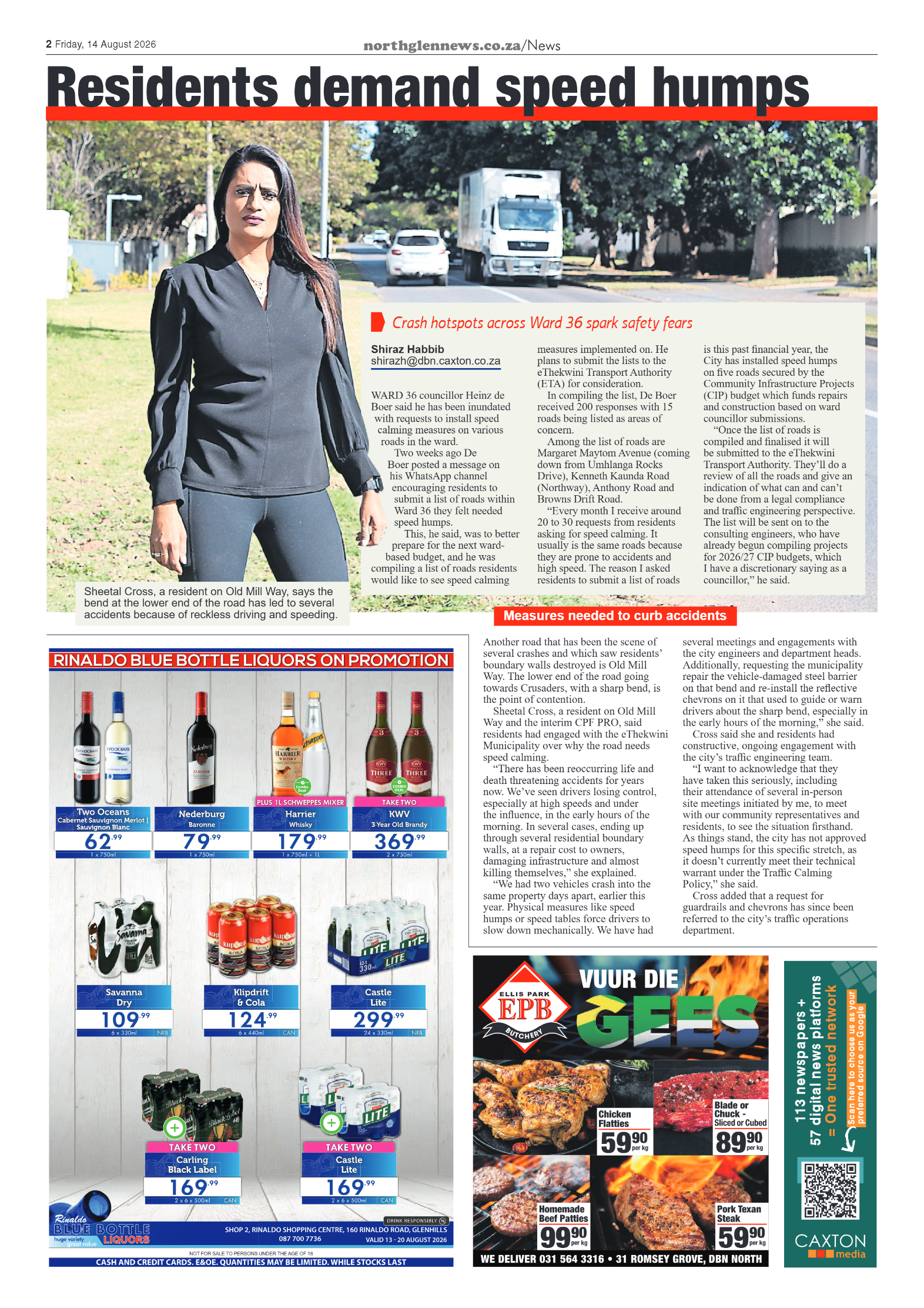 Northglen News 14 August 2026 page 2
