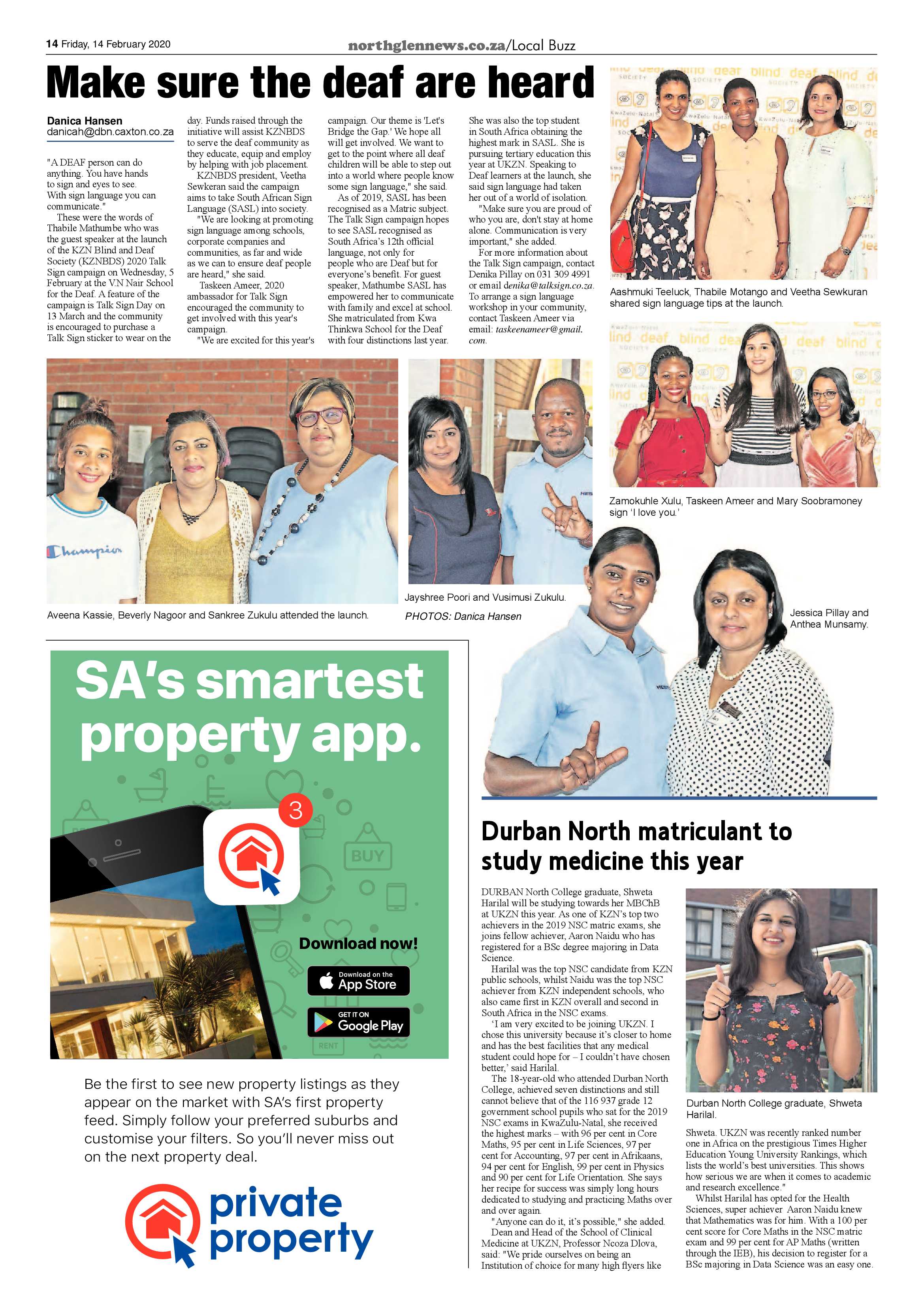 Northglen News 14 February 2020 page 14