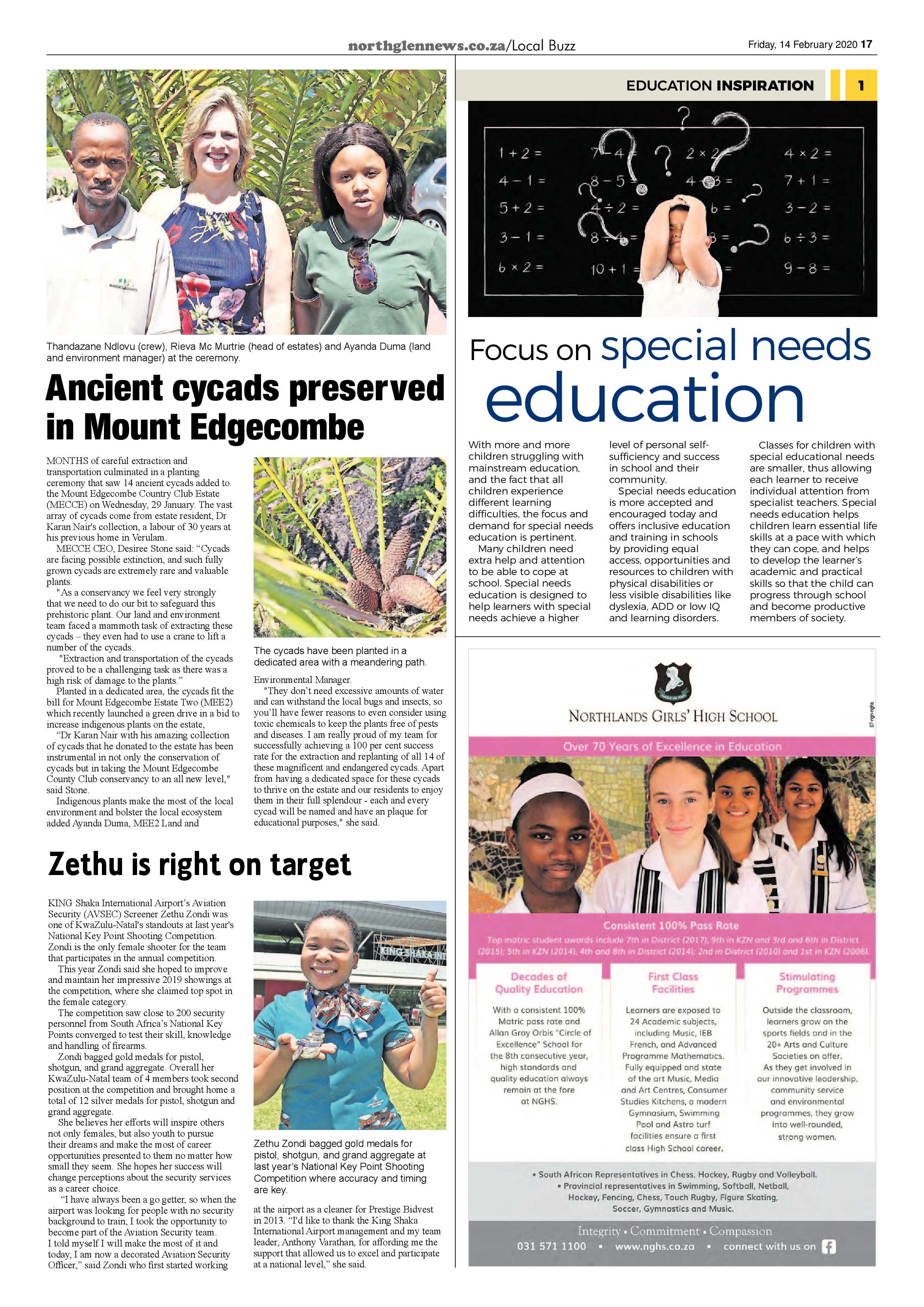Northglen News 14 February 2020 page 17