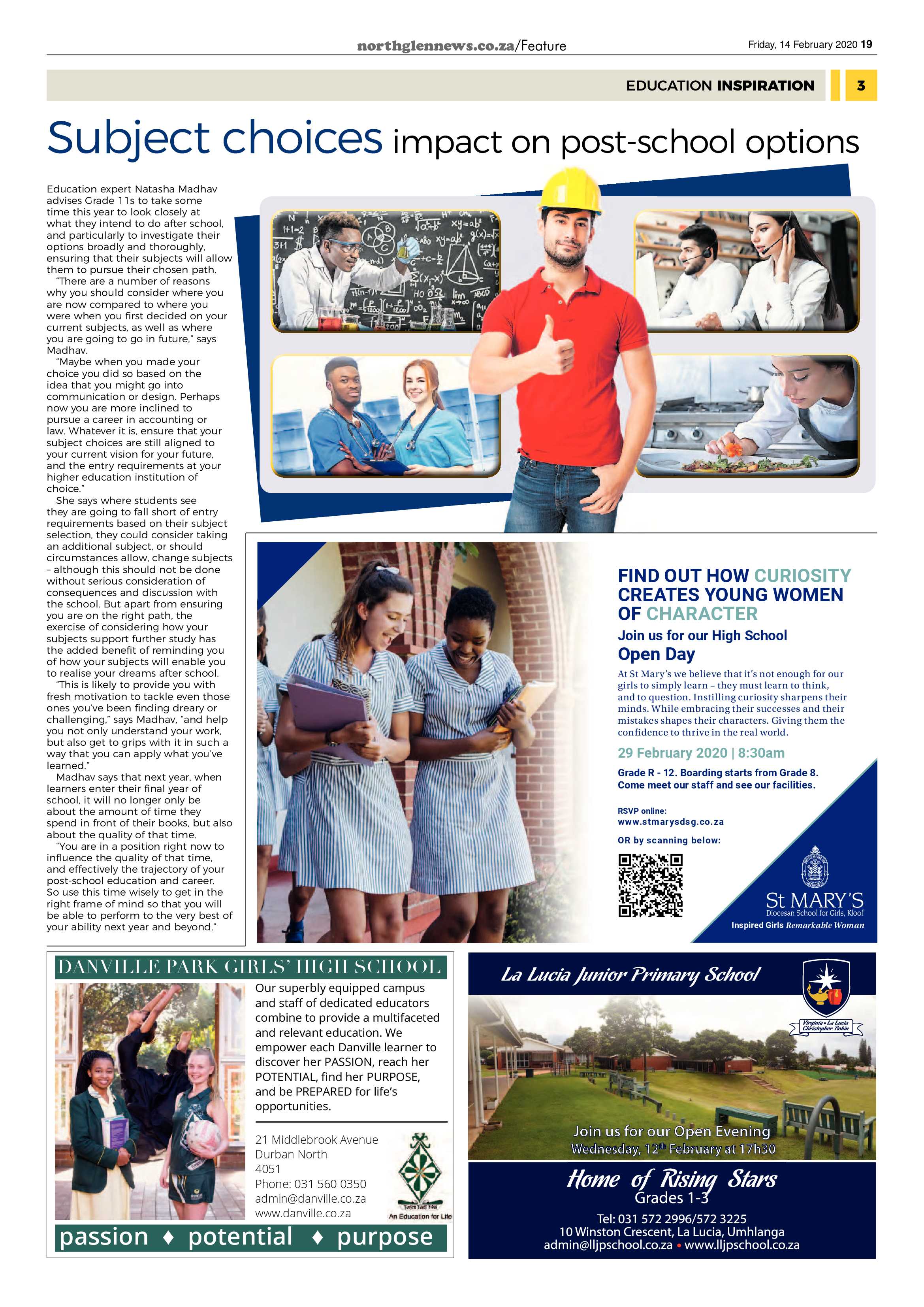 Northglen News 14 February 2020 page 19