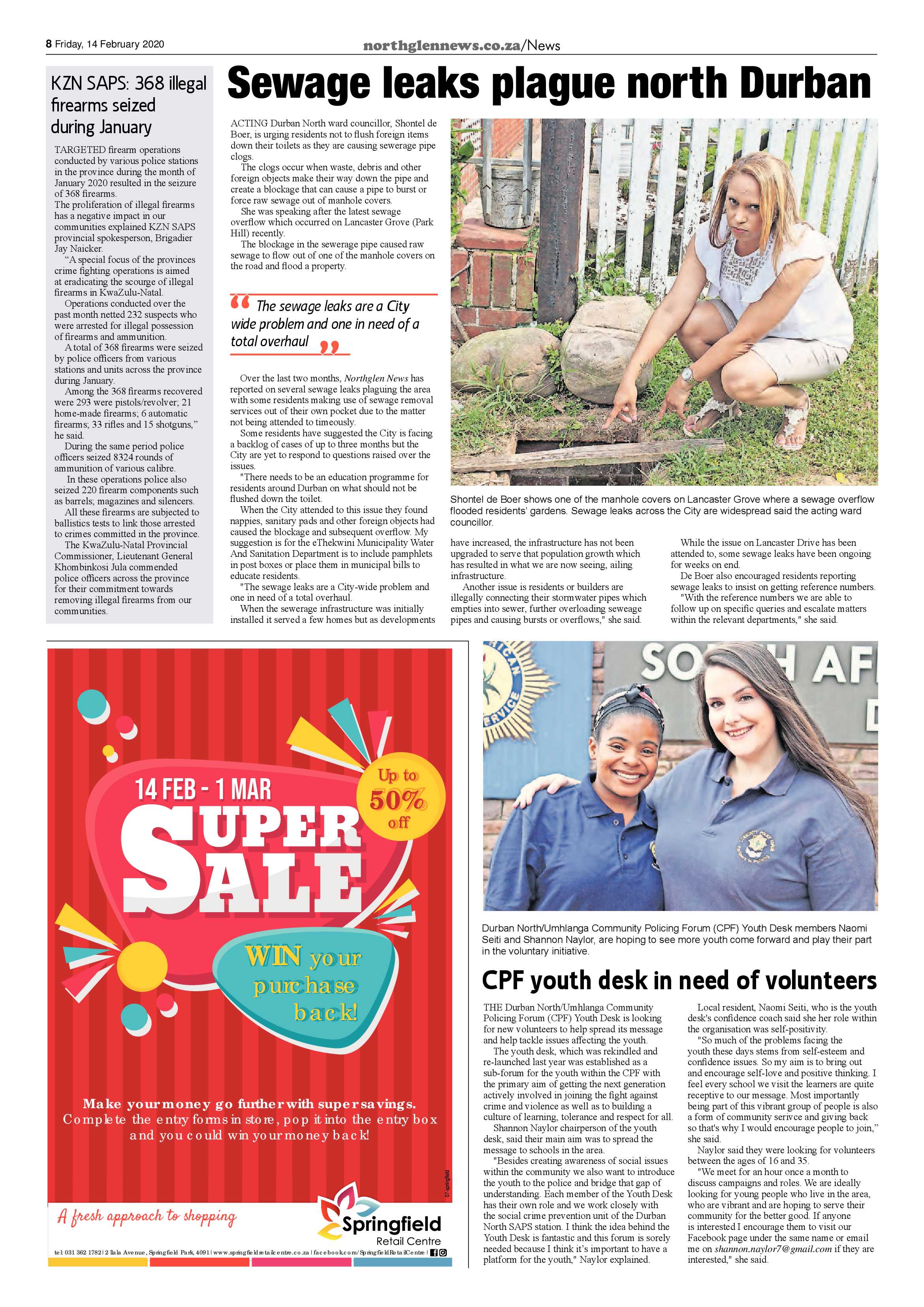 Northglen News 14 February 2020 page 8