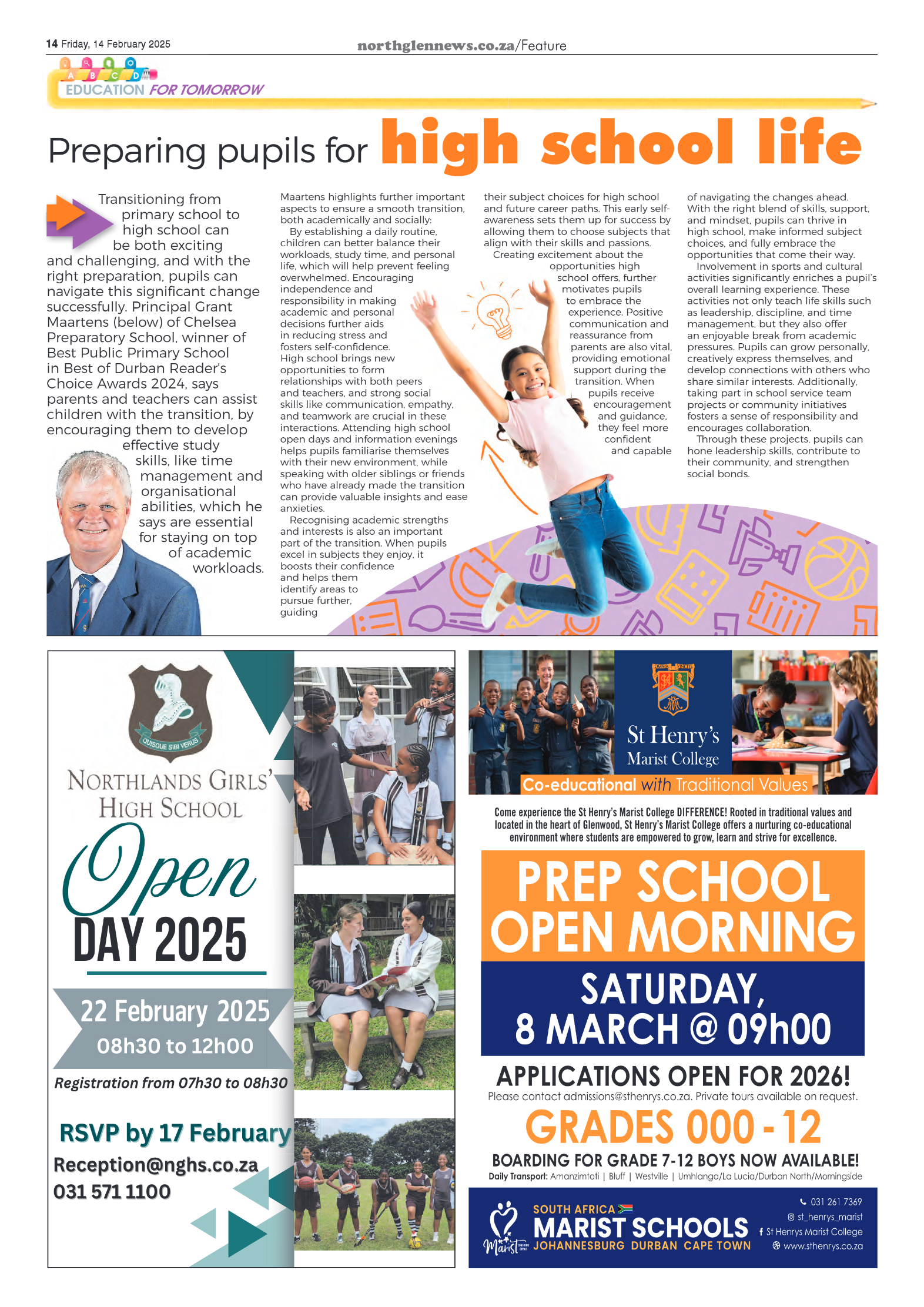 Northglen News 14 February 2025 page 14