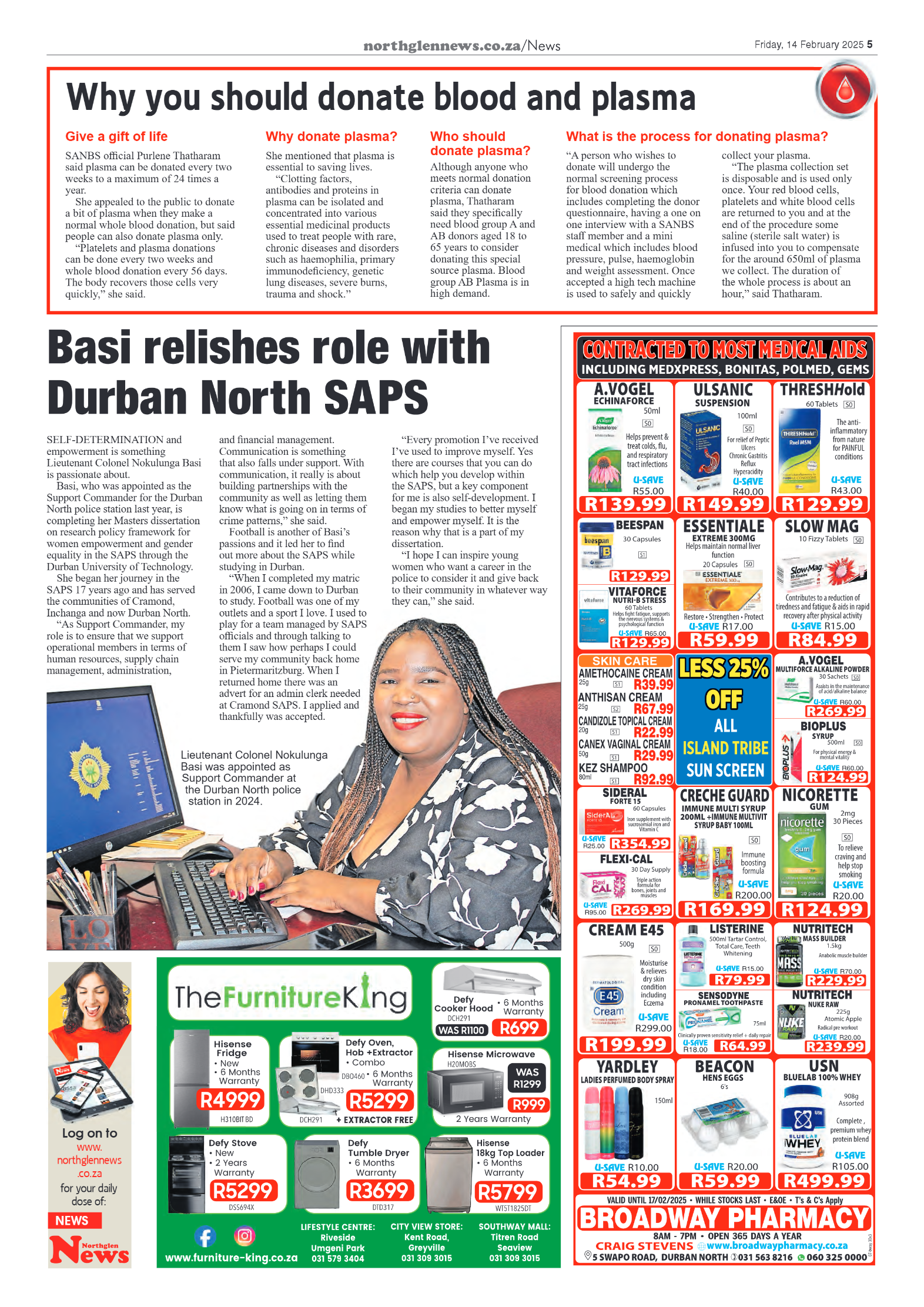 Northglen News 14 February 2025 page 5