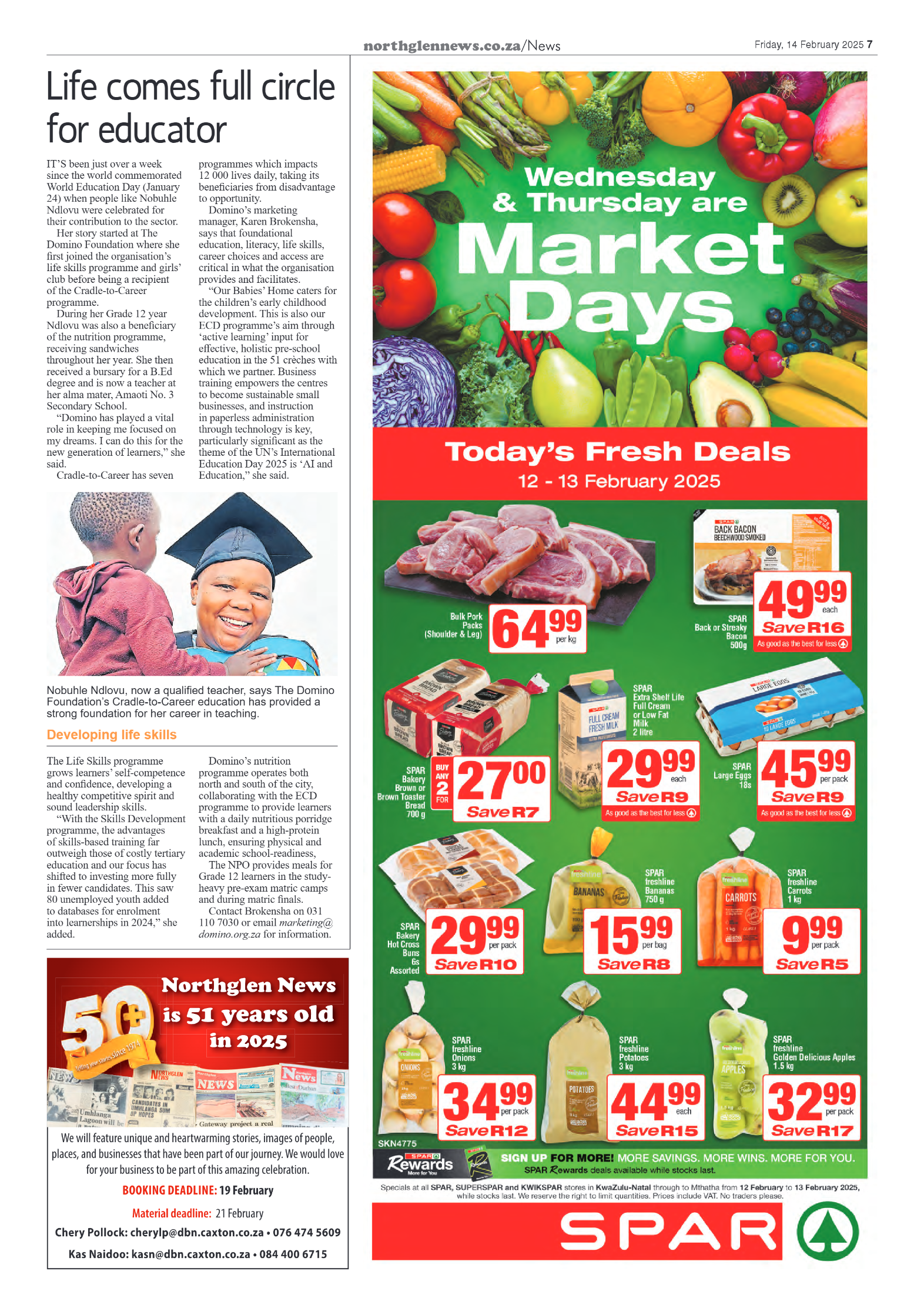 Northglen News 14 February 2025 page 7