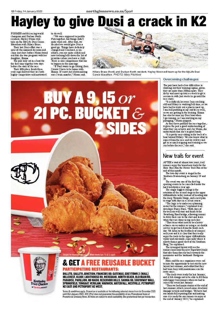 Northglen News 14 January 2022 page 12