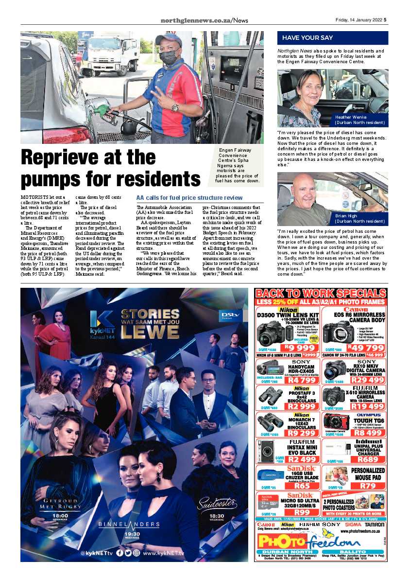Northglen News 14 January 2022 page 5