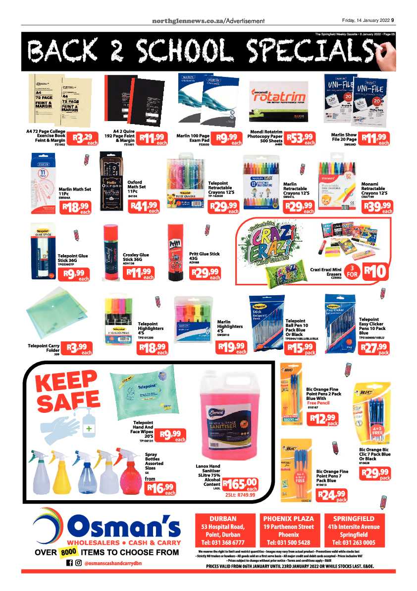 Northglen News 14 January 2022 page 9