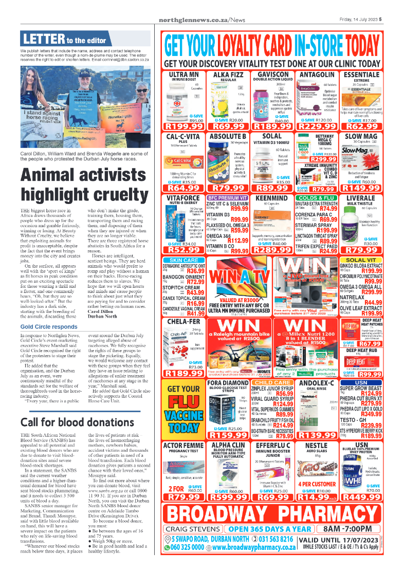 Northglen News 14 July 2023 page 5