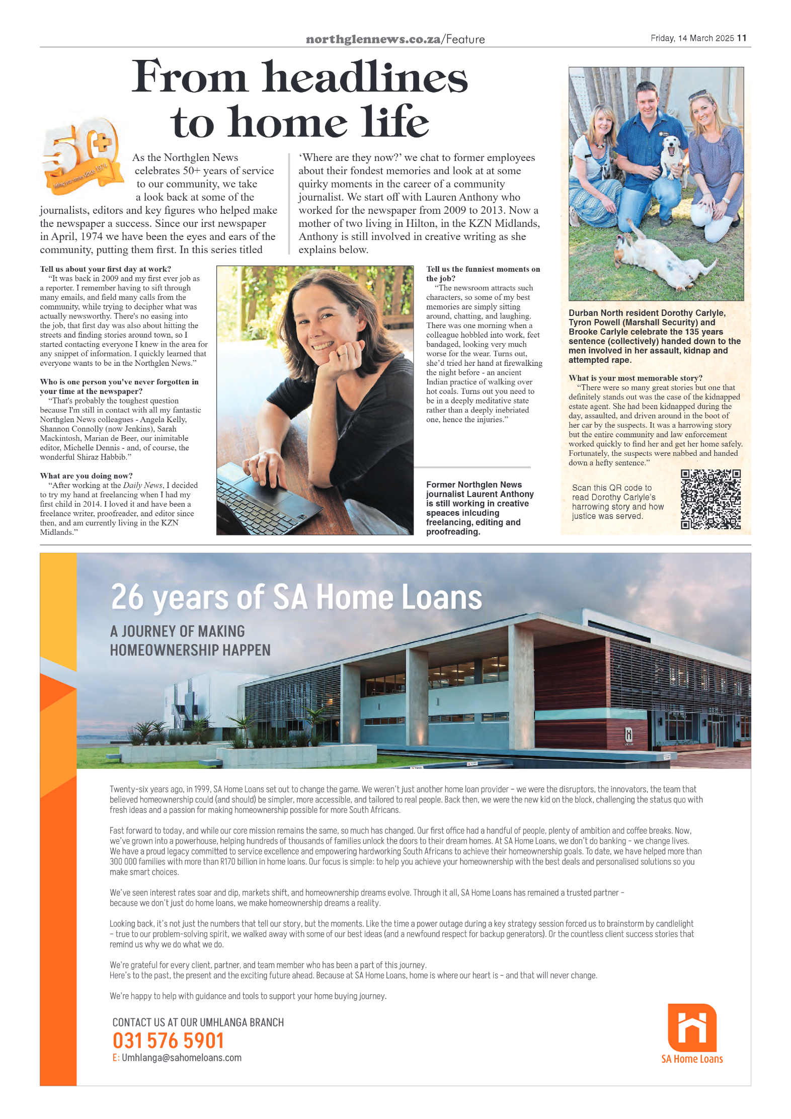 Northglen News 14 March 2025 page 11