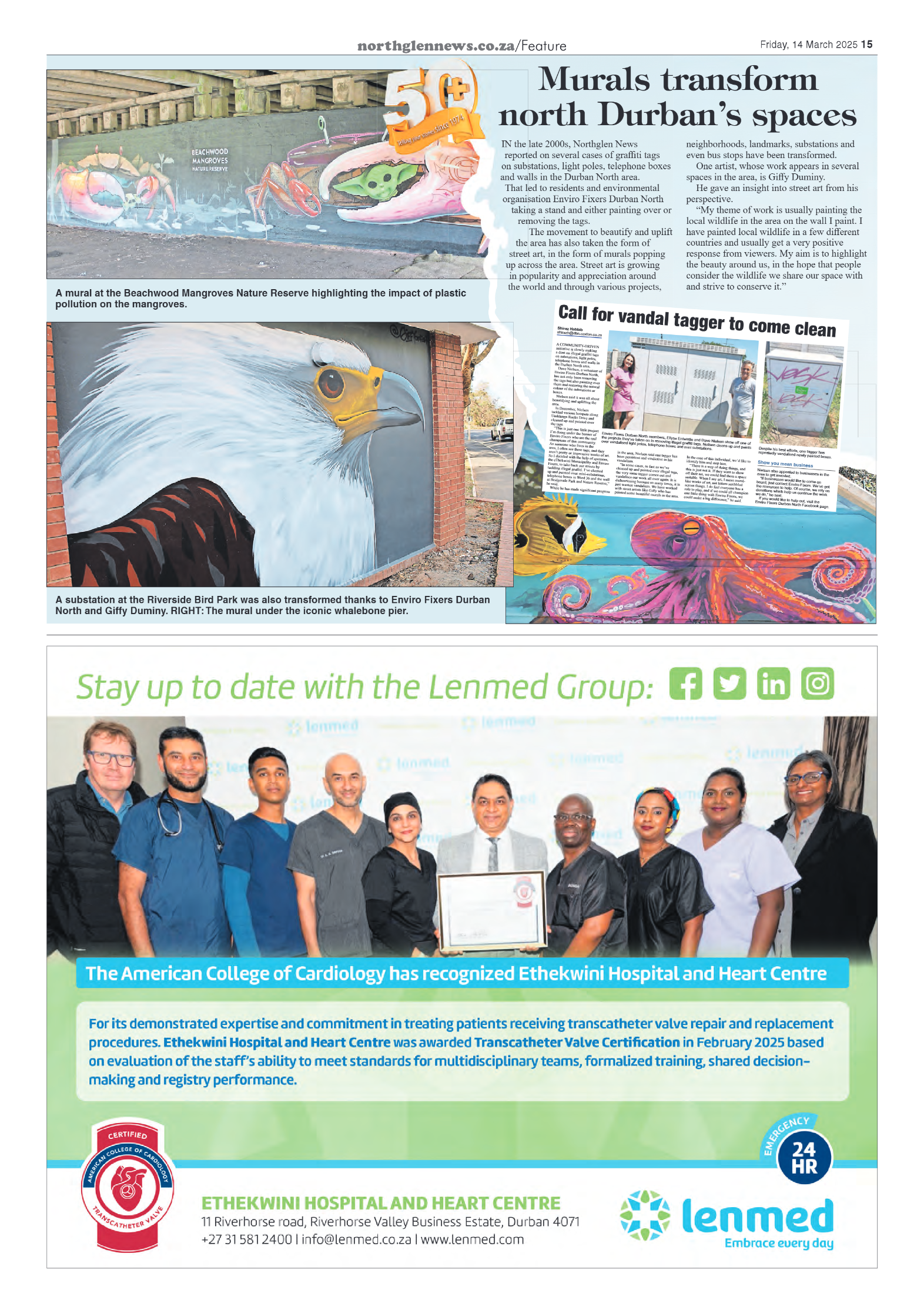Northglen News 14 March 2025 page 15