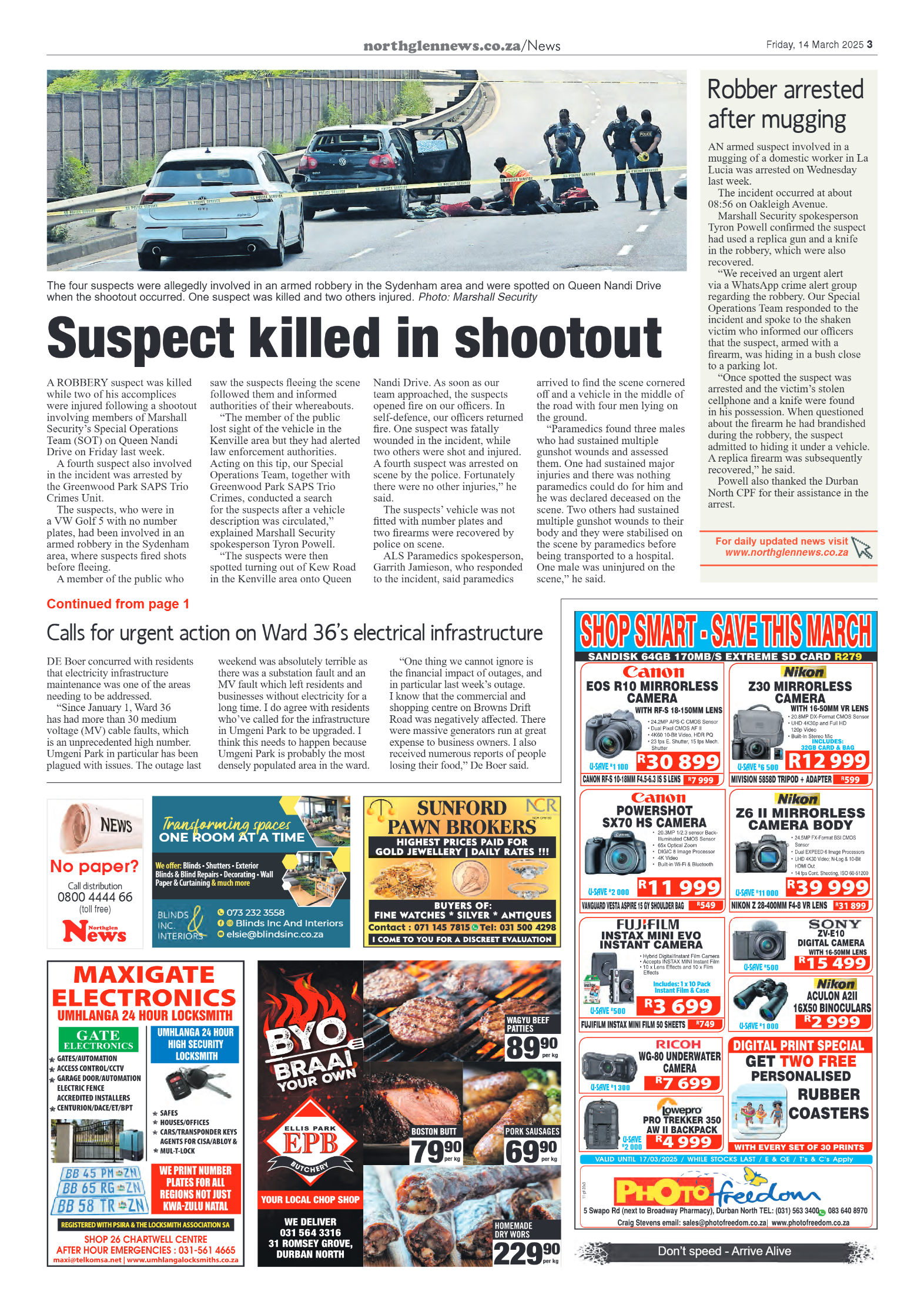 Northglen News 14 March 2025 page 3