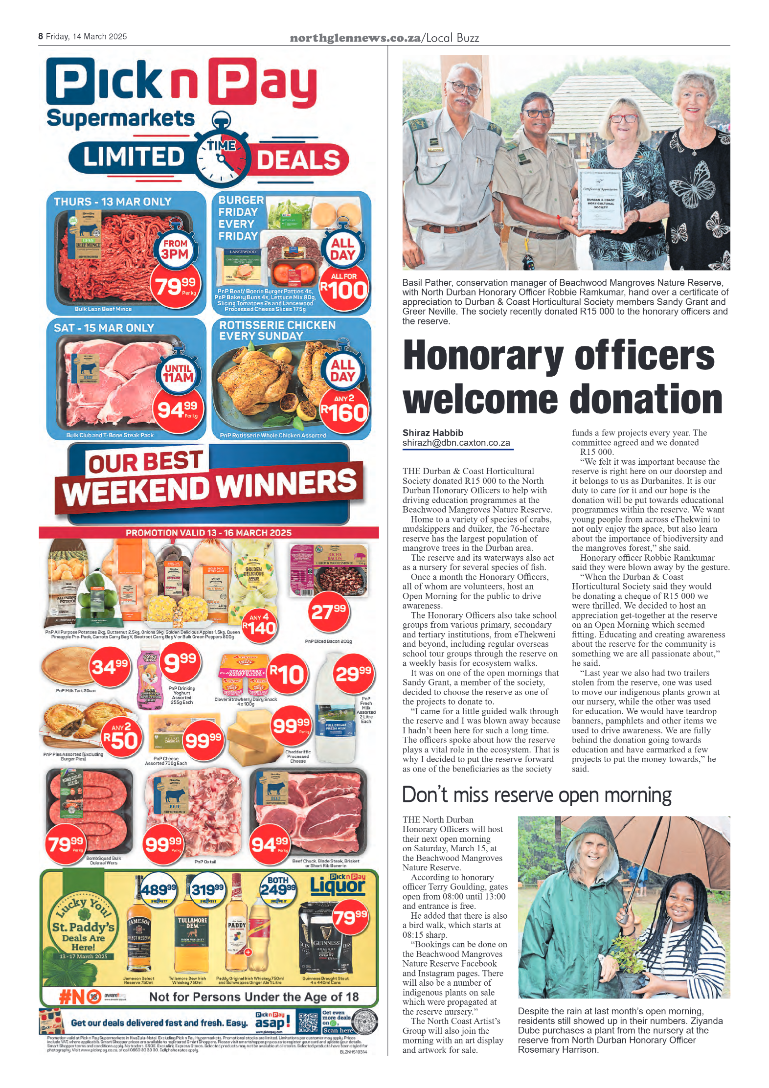 Northglen News 14 March 2025 page 8
