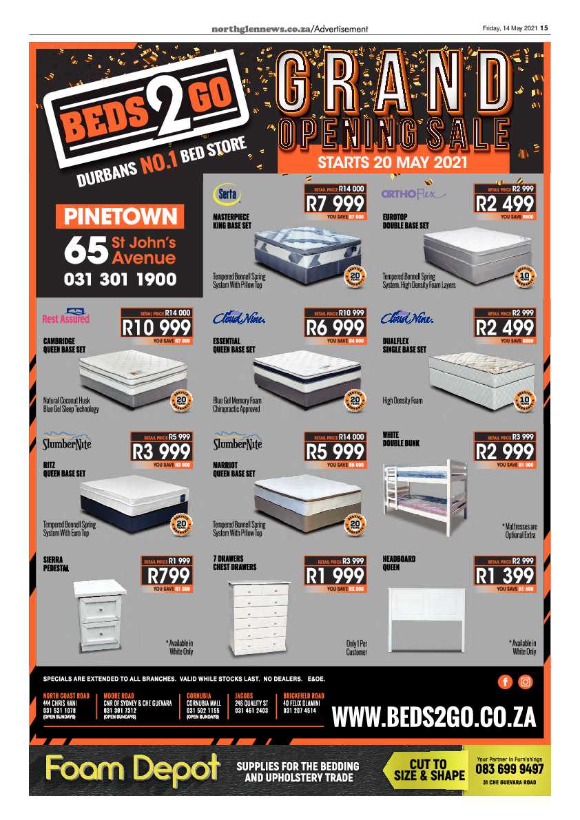 Northglen News 14 May 2021 page 15