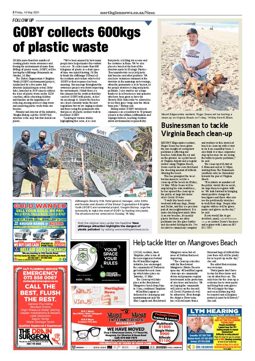 Northglen News 14 May 2021 page 2