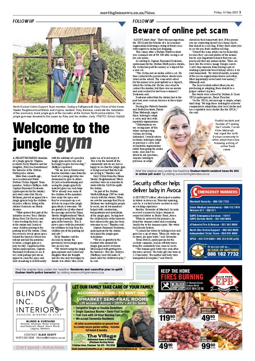 Northglen News 14 May 2021 page 3