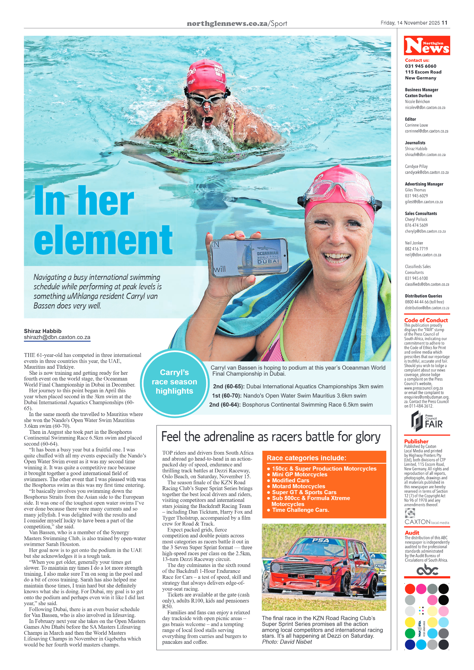 Northglen News 14 November 2025 page 11