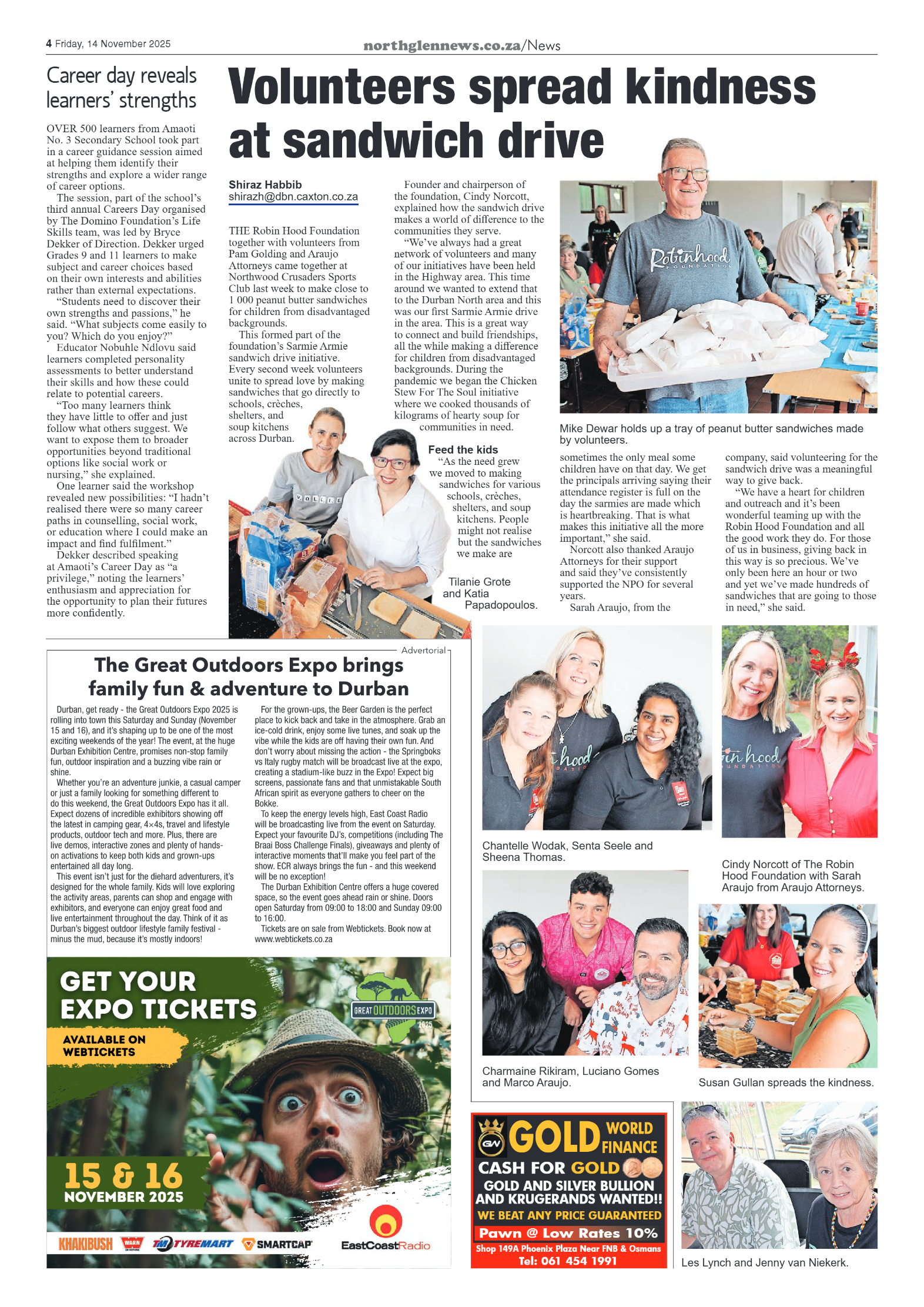Northglen News 14 November 2025 page 4