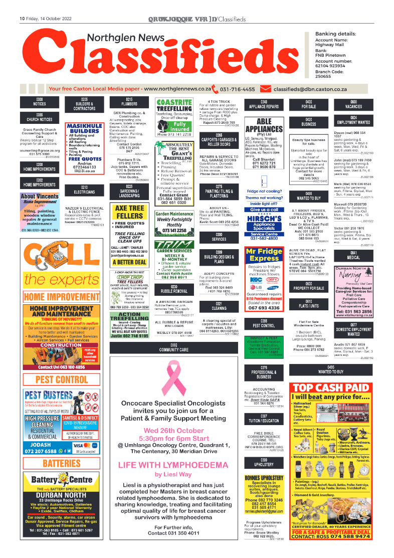 Northglen News 14 October 2022 page 10