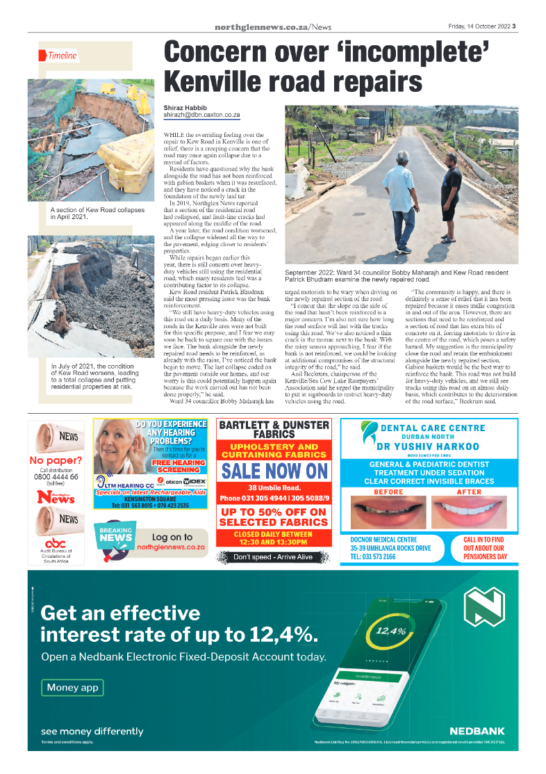Northglen News 14 October 2022 page 3