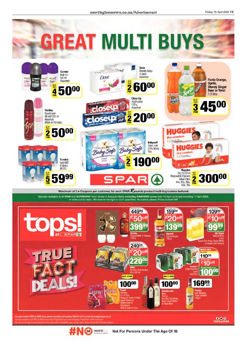Northglen News 15 April 2022 page 13