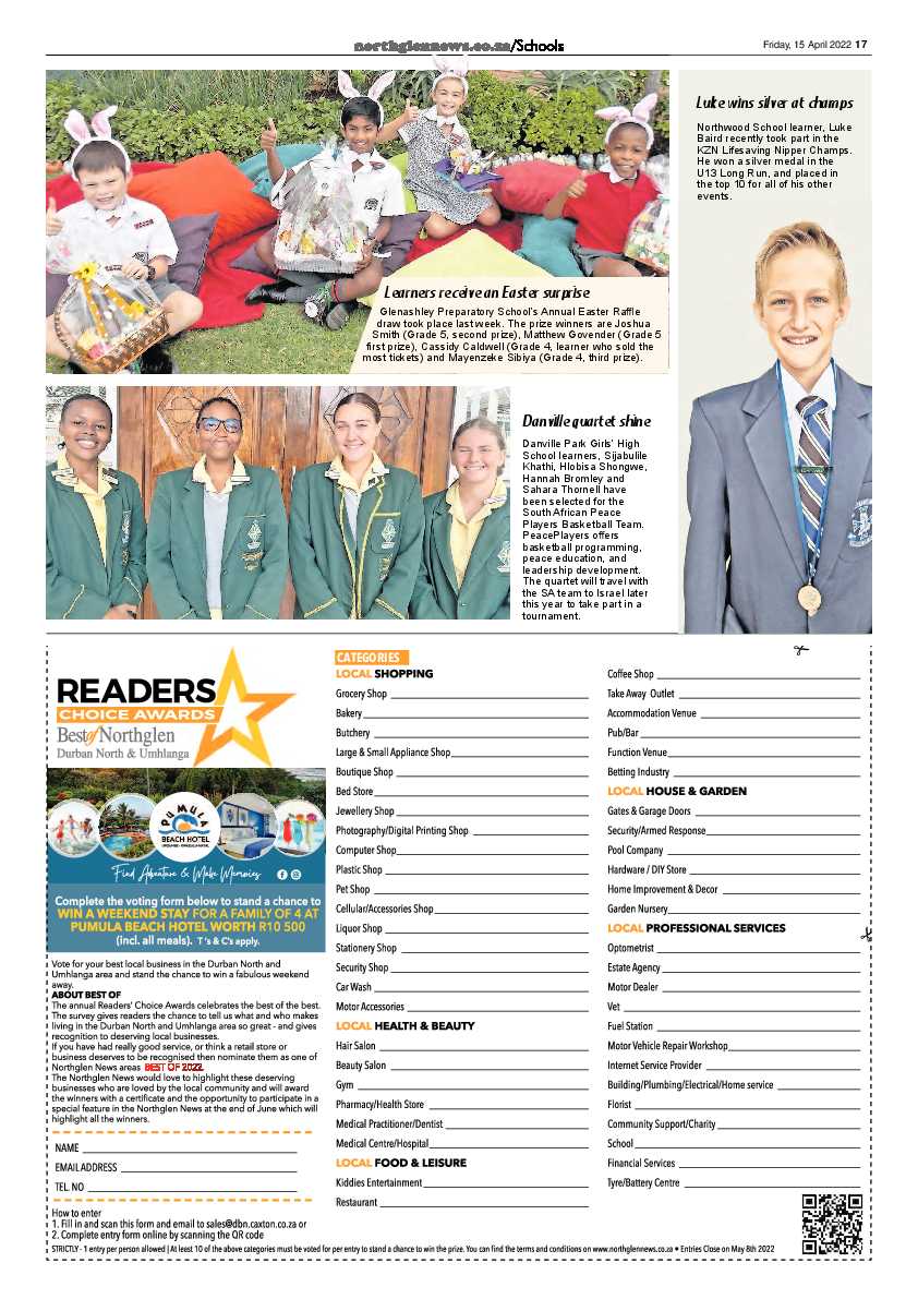 Northglen News 15 April 2022 page 17