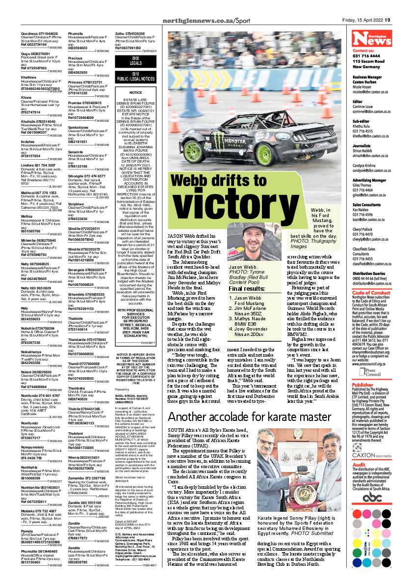 Northglen News 15 April 2022 page 19