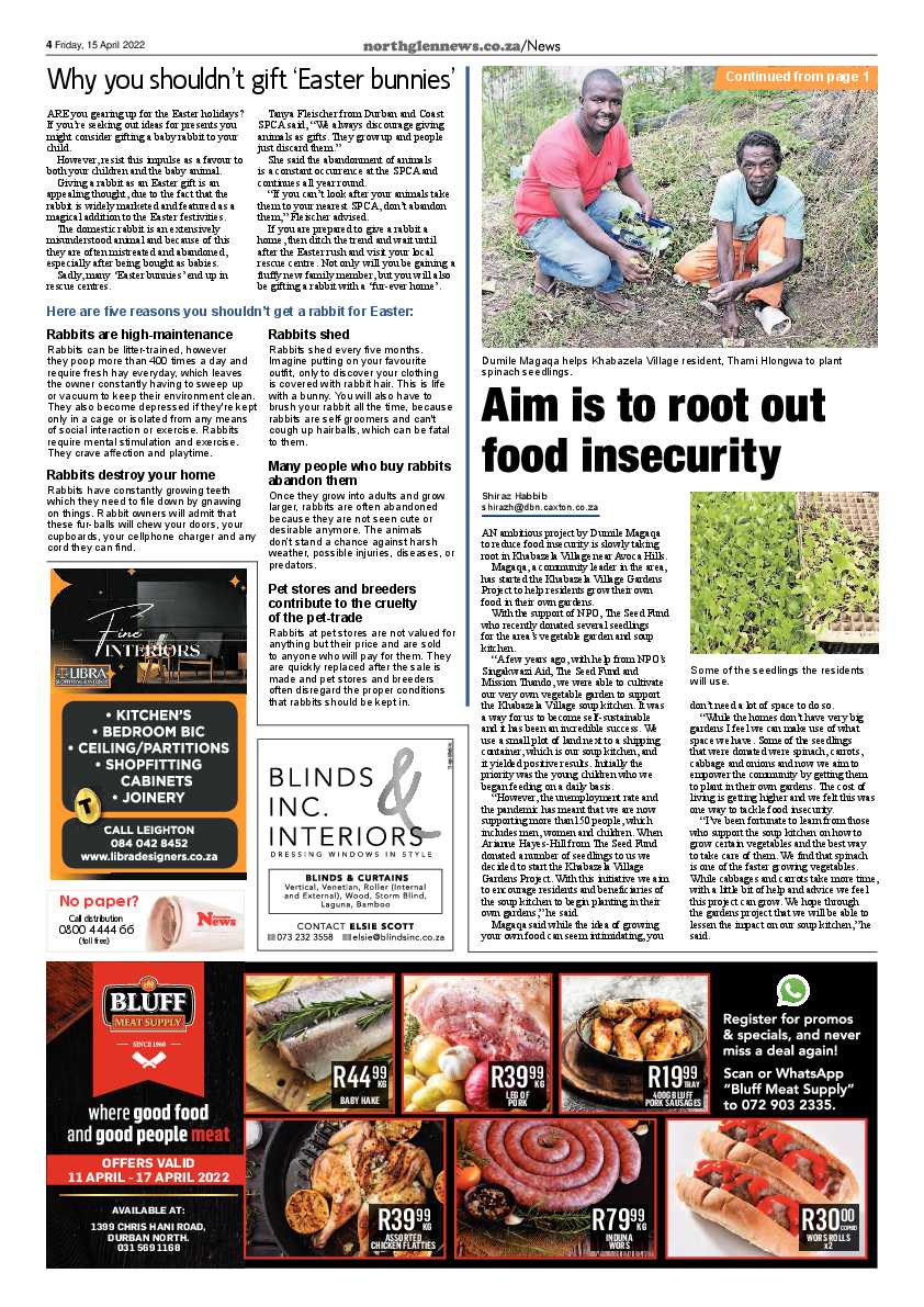 Northglen News 15 April 2022 page 4